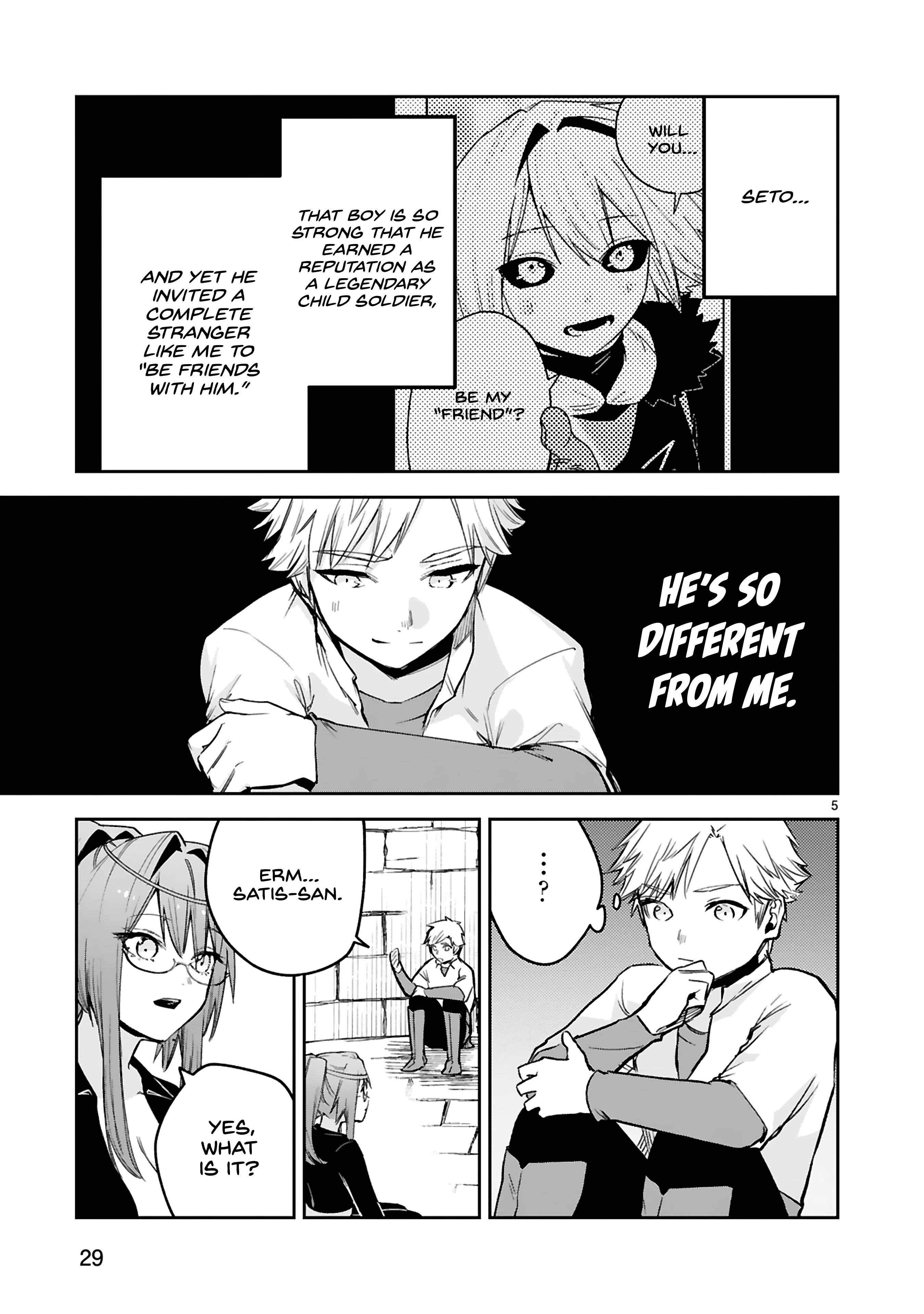 Maken Tsukai No Moto Shounen Hei Wa, Moto Teki Kanbu No Onee-San To Issho Ni Ikitai chapter 35 page 6