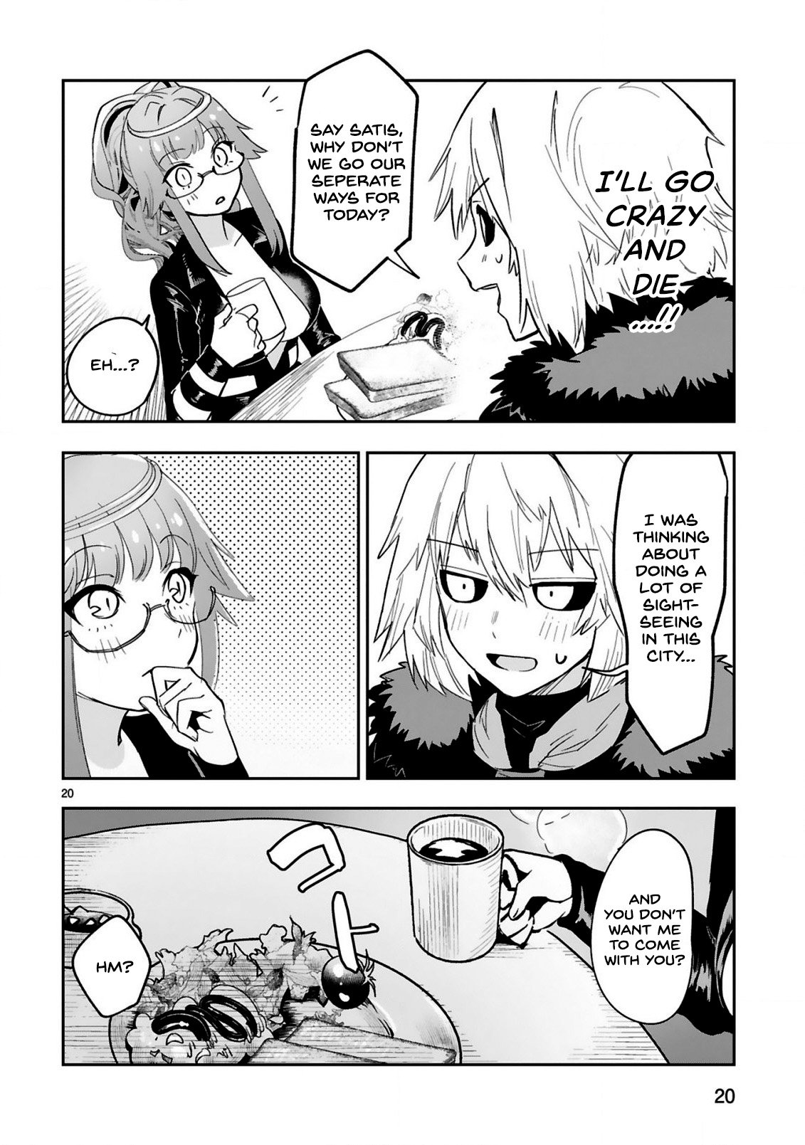 Maken Tsukai No Moto Shounen Hei Wa, Moto Teki Kanbu No Onee-San To Issho Ni Ikitai chapter 4.2 page 10