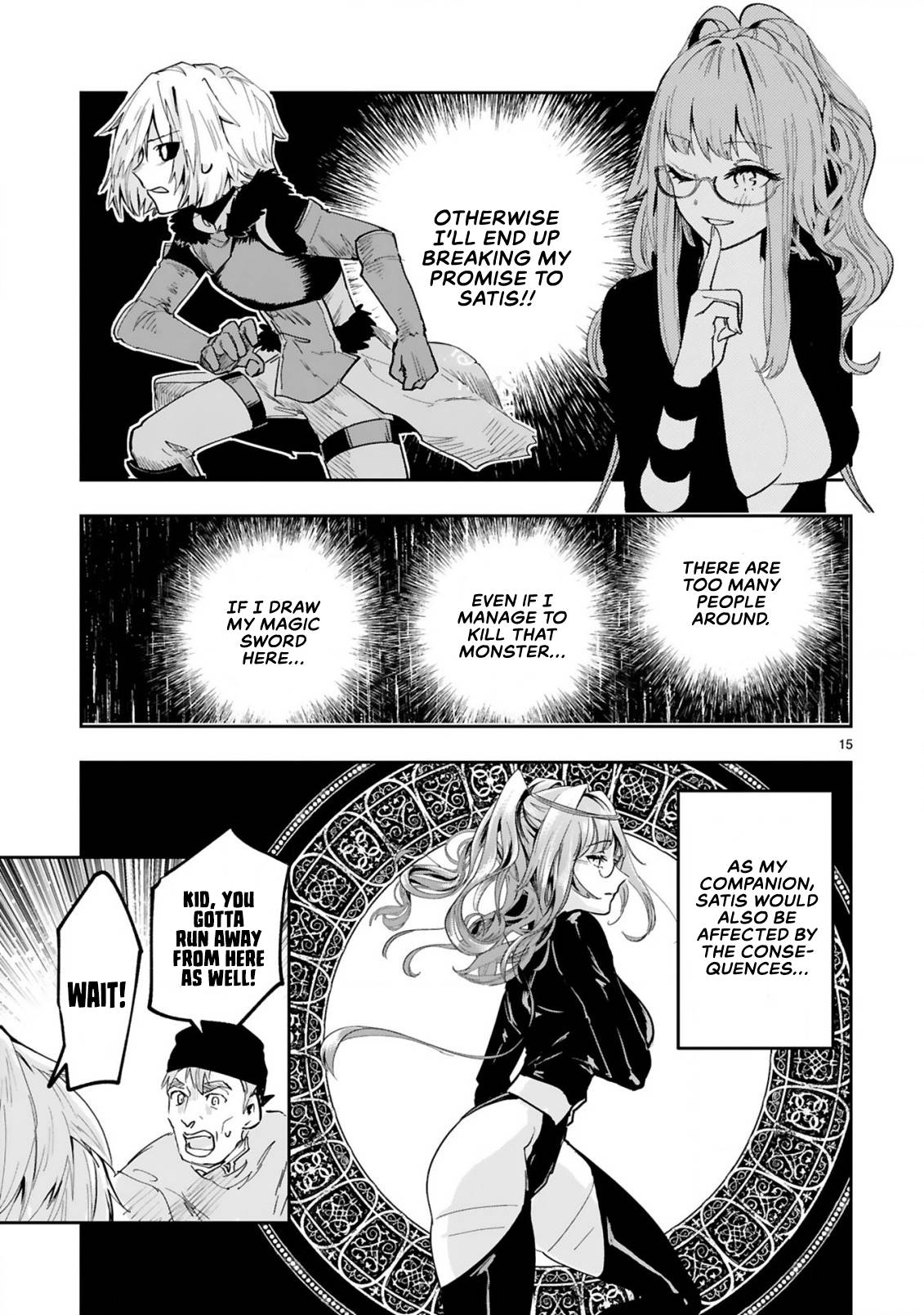 Maken Tsukai No Moto Shounen Hei Wa, Moto Teki Kanbu No Onee-San To Issho Ni Ikitai chapter 5.2 page 2