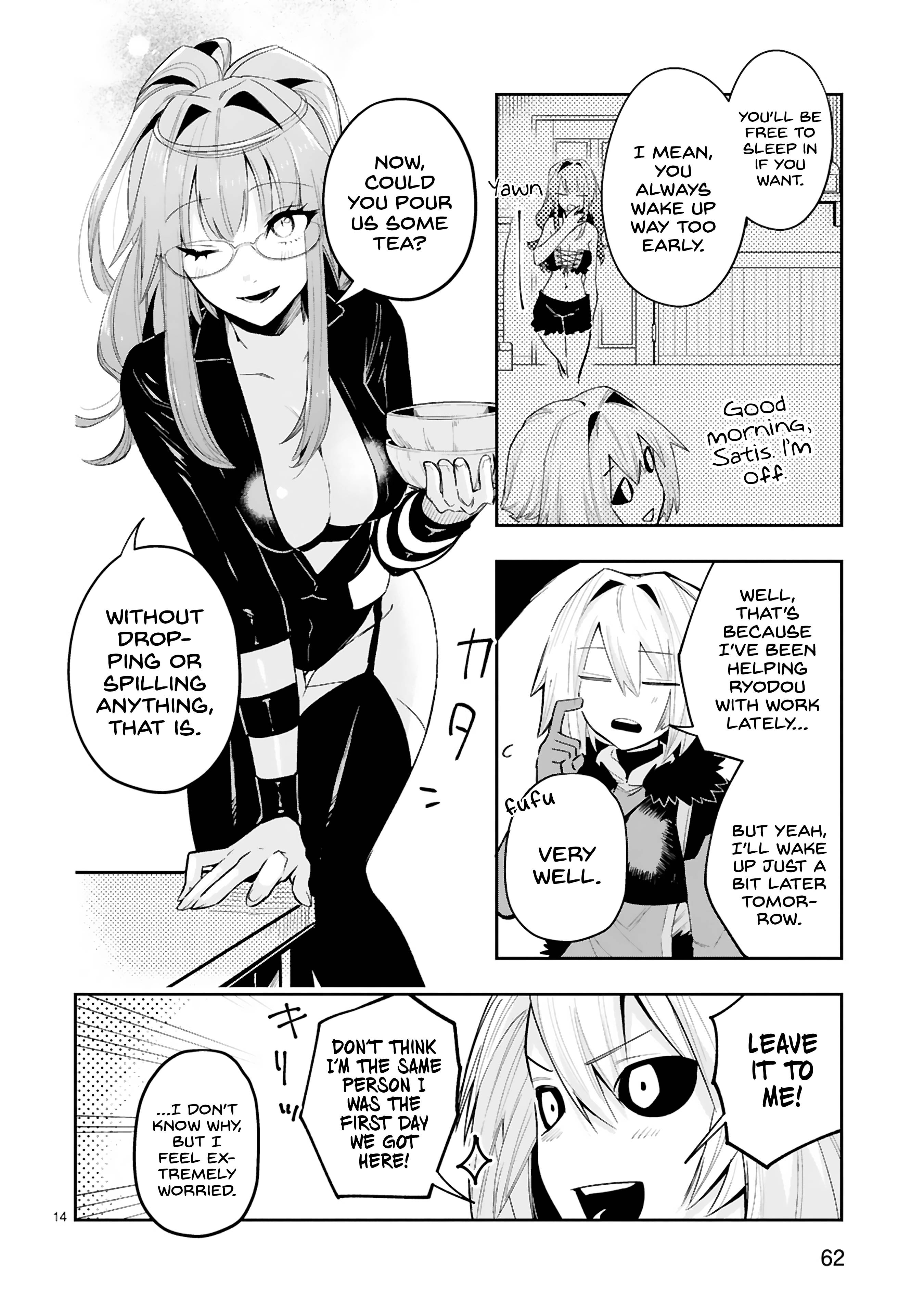 Maken Tsukai No Moto Shounen Hei Wa, Moto Teki Kanbu No Onee-San To Issho Ni Ikitai chapter 9 page 15