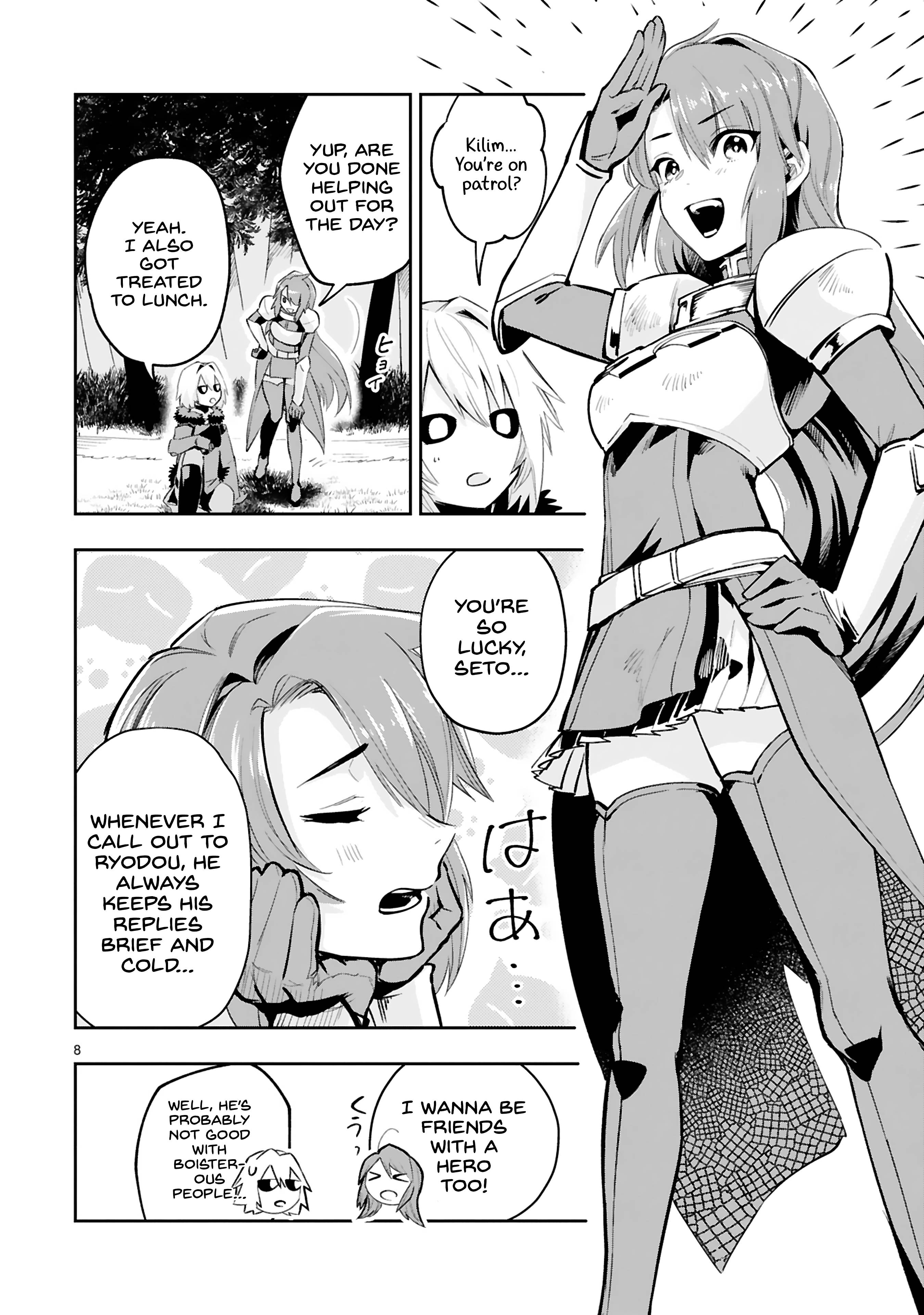 Maken Tsukai No Moto Shounen Hei Wa, Moto Teki Kanbu No Onee-San To Issho Ni Ikitai chapter 9 page 9