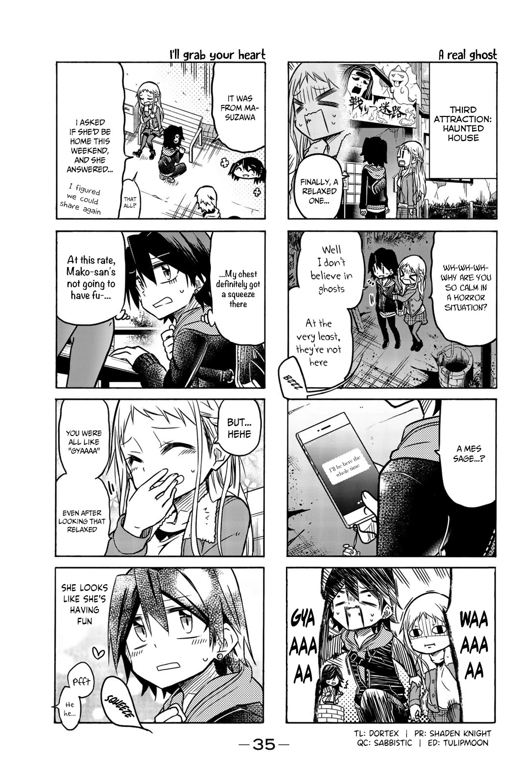 Mako-san Wa Shindemo Jiritsu Shinai chapter 27 page 4