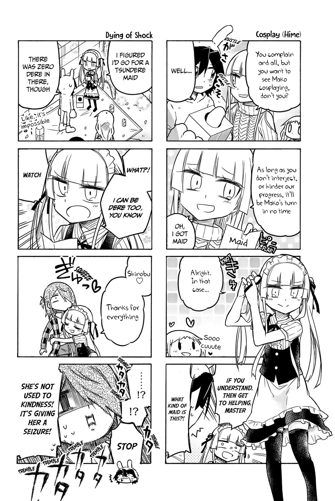 Mako-san Wa Shindemo Jiritsu Shinai chapter 37 page 3