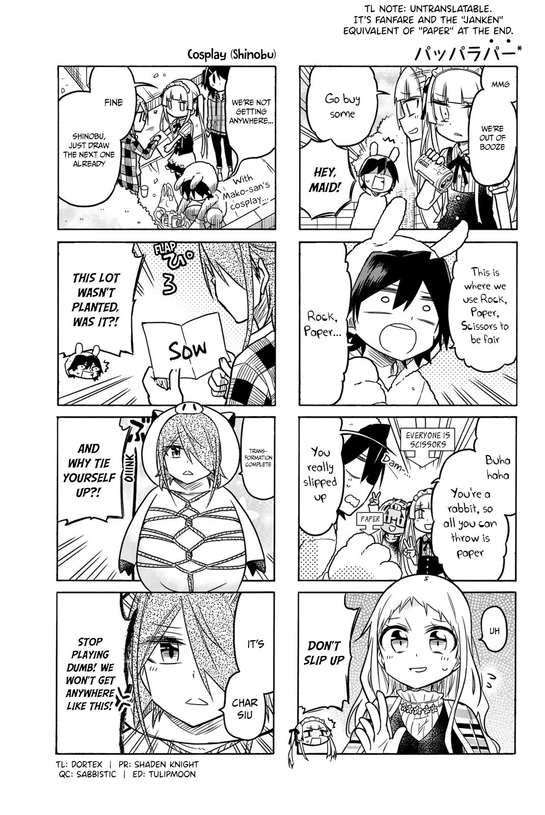 Mako-san Wa Shindemo Jiritsu Shinai chapter 37 page 4