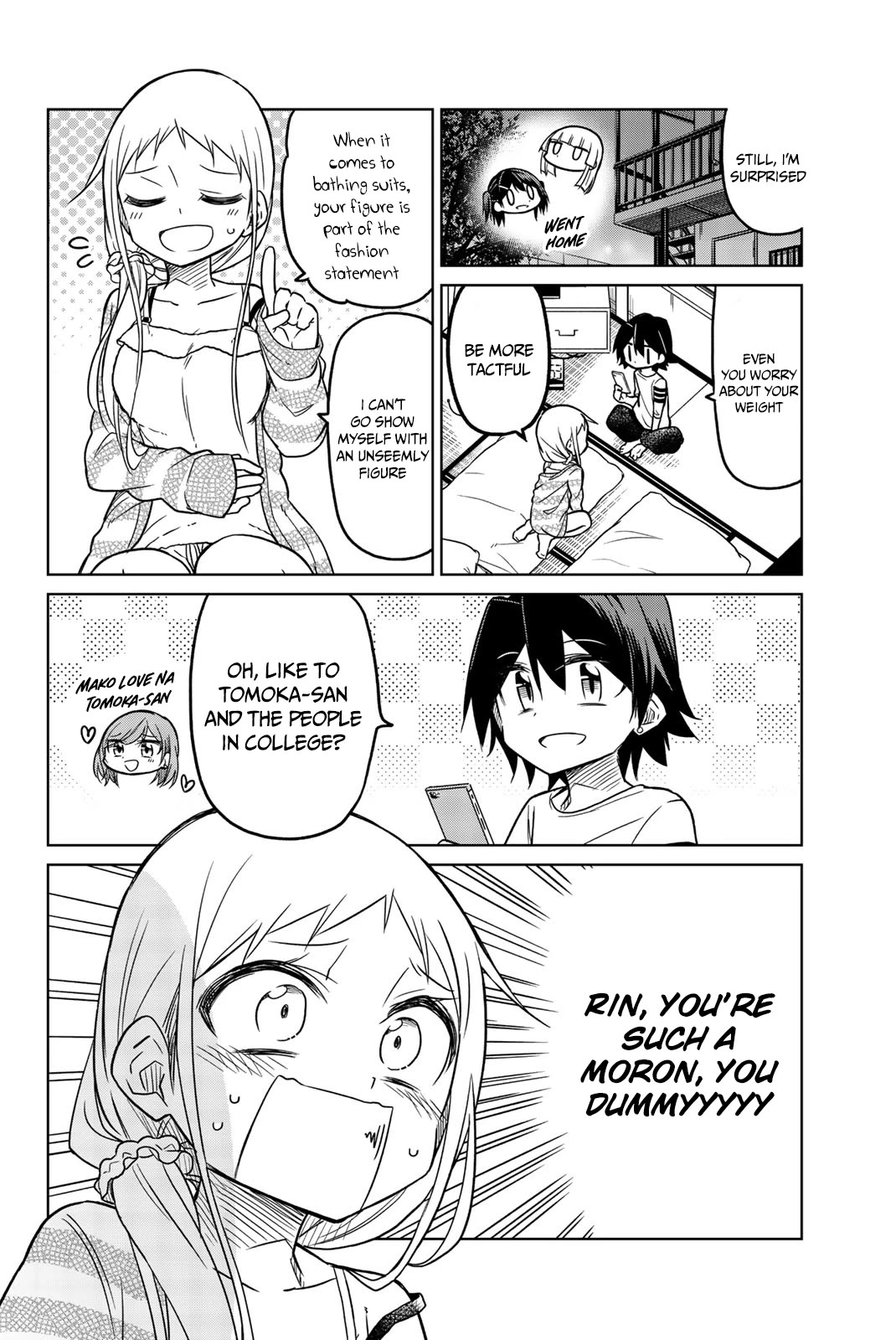 Mako-san Wa Shindemo Jiritsu Shinai chapter 45 page 9