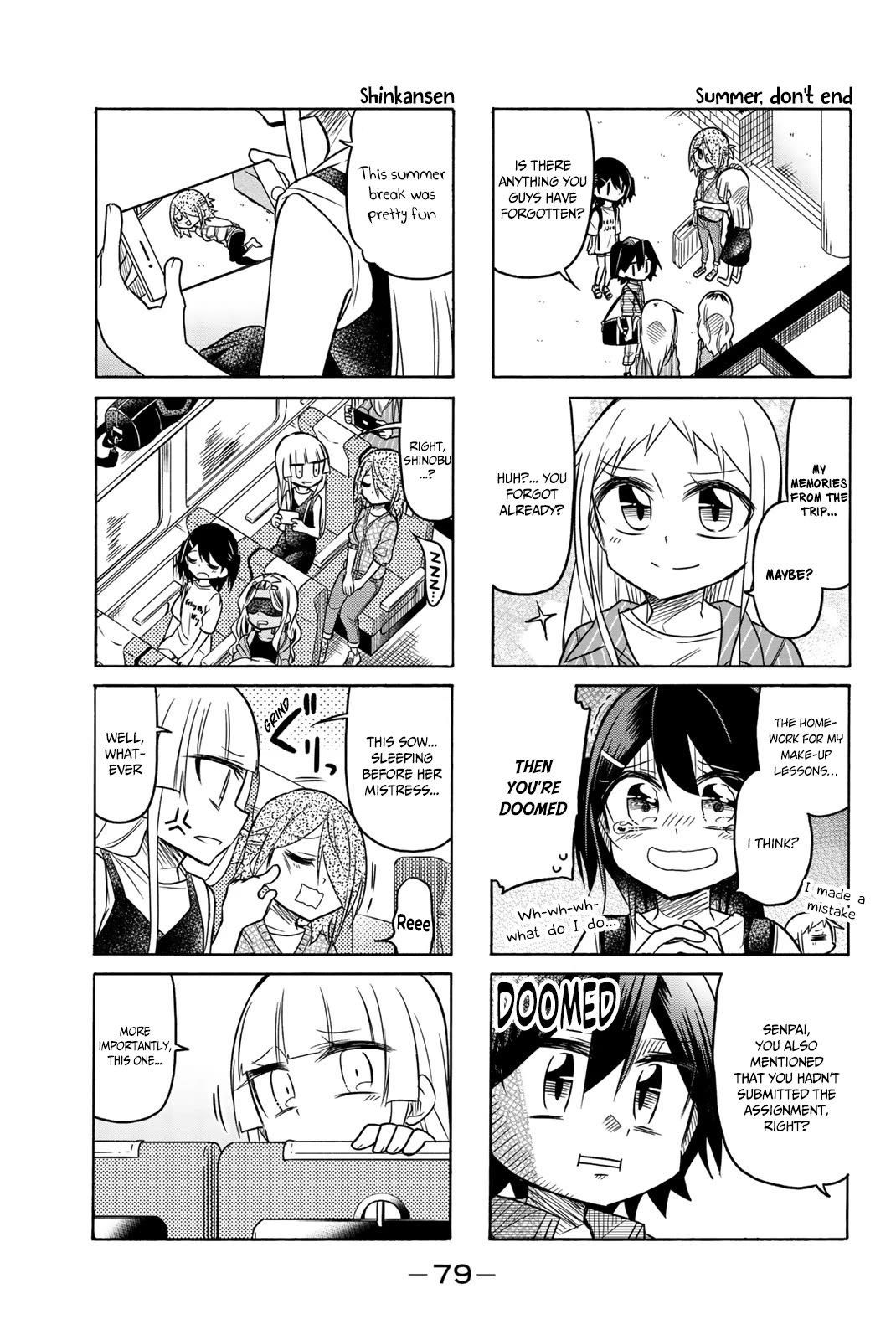 Mako-san Wa Shindemo Jiritsu Shinai chapter 55 page 6