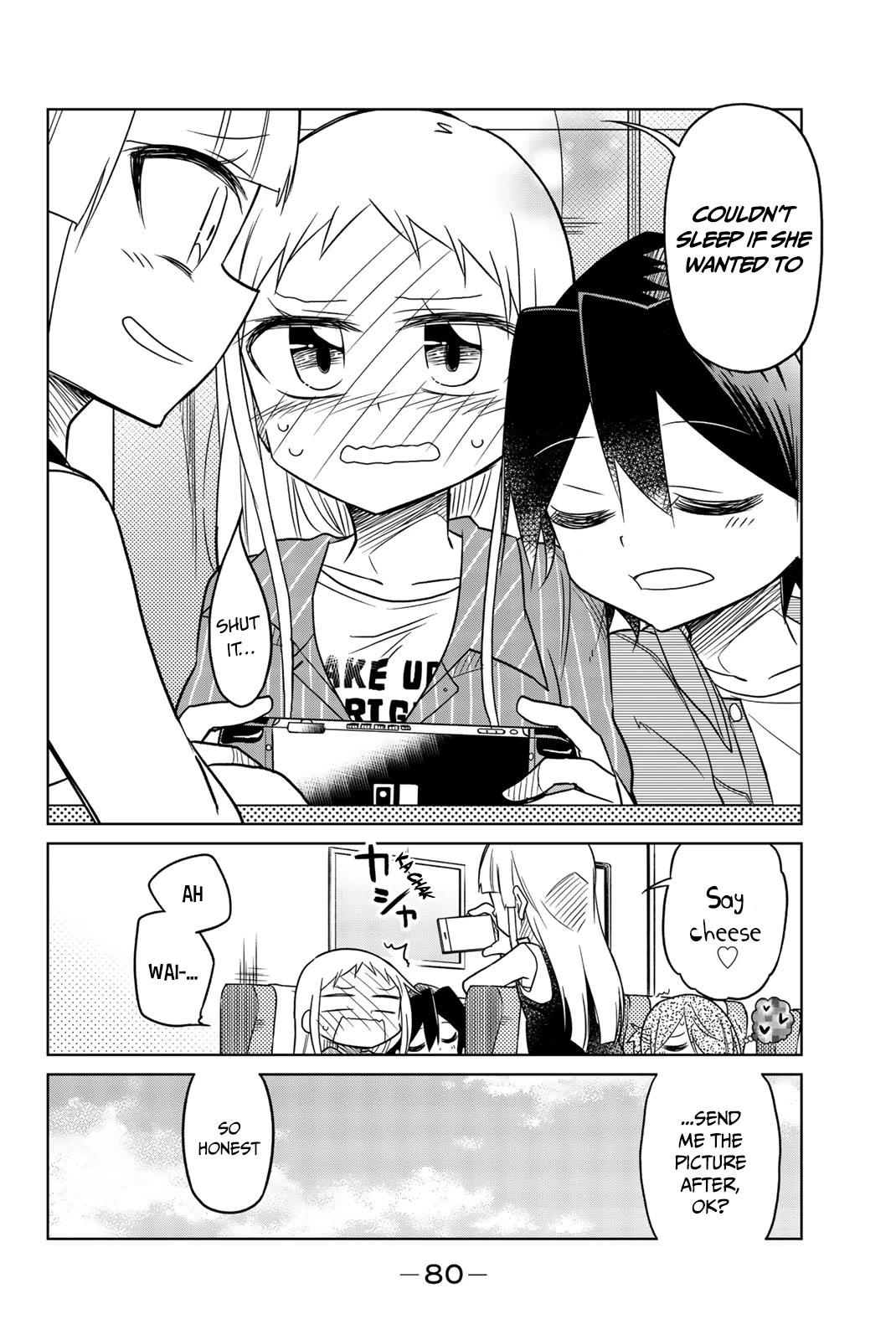 Mako-san Wa Shindemo Jiritsu Shinai chapter 55 page 7