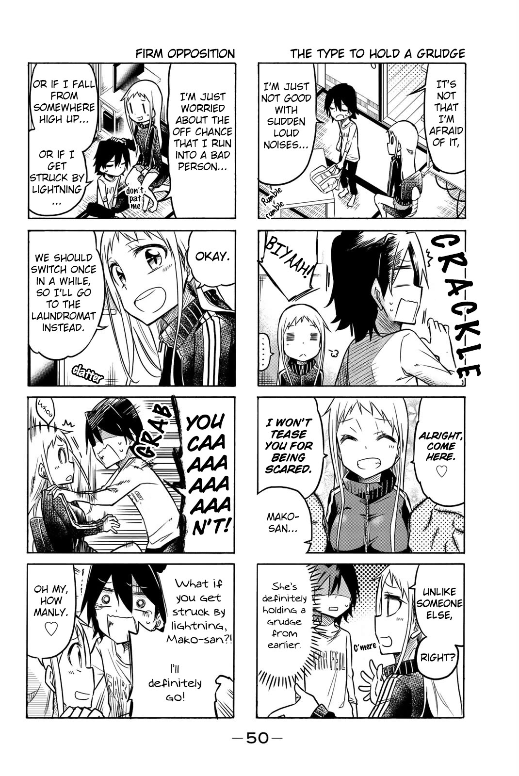 Mako-san Wa Shindemo Jiritsu Shinai chapter 7 page 4