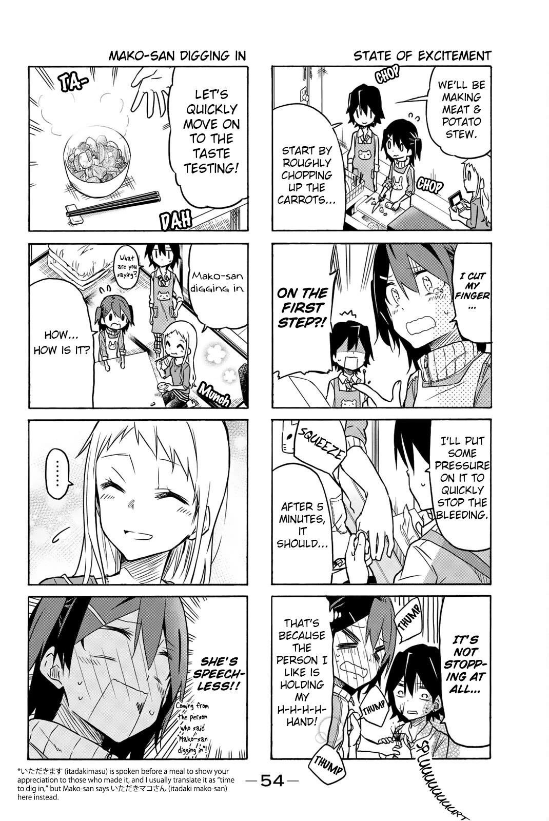 Mako-san Wa Shindemo Jiritsu Shinai chapter 8 page 2