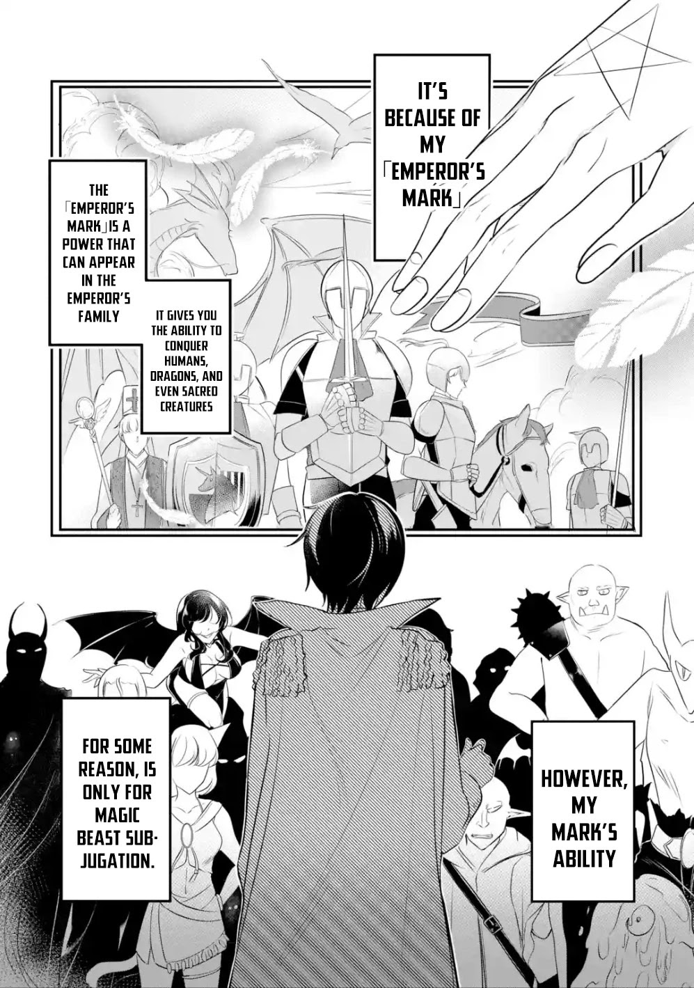 Mamono wo Shitagaeru "Teiin" wo Motsu Tensei Kenjya~ Katsute no Maho to Jyuma de Hissori Saikyo no Bokensha ninaru~ chapter 1.1 page 10