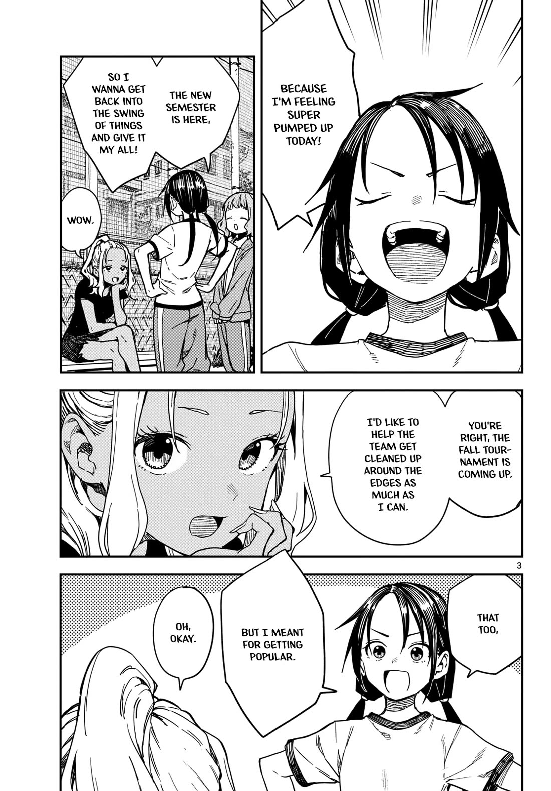 Mane Mane Nichi Nichi chapter 61 page 3
