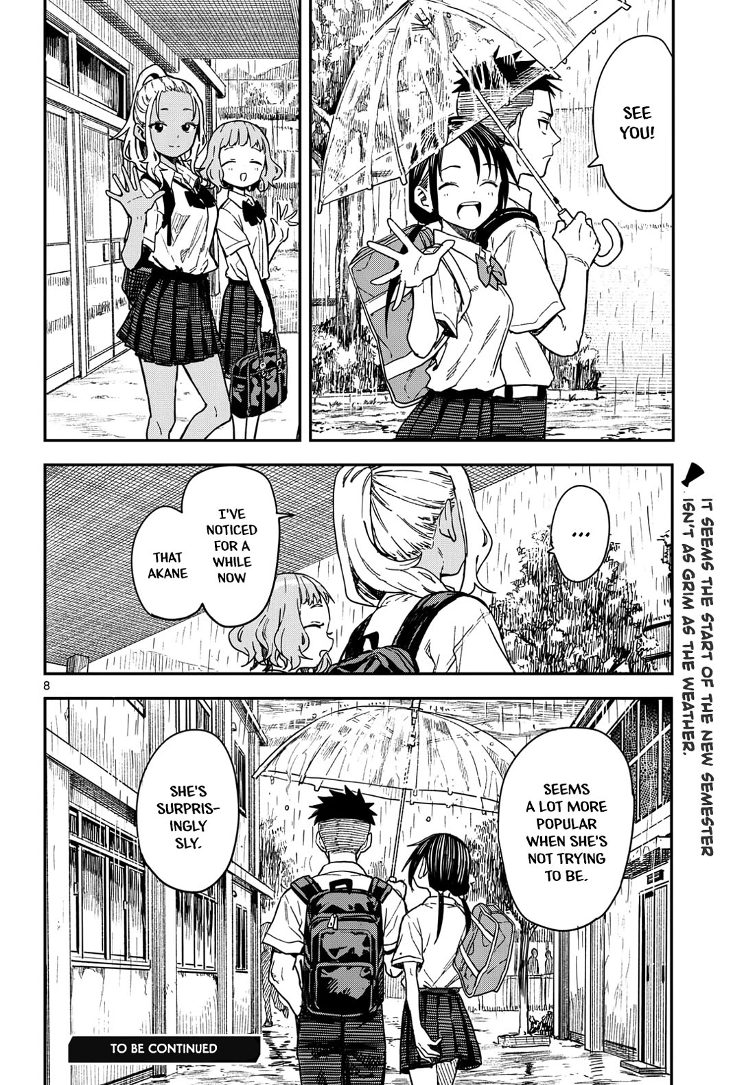 Mane Mane Nichi Nichi chapter 63 page 8