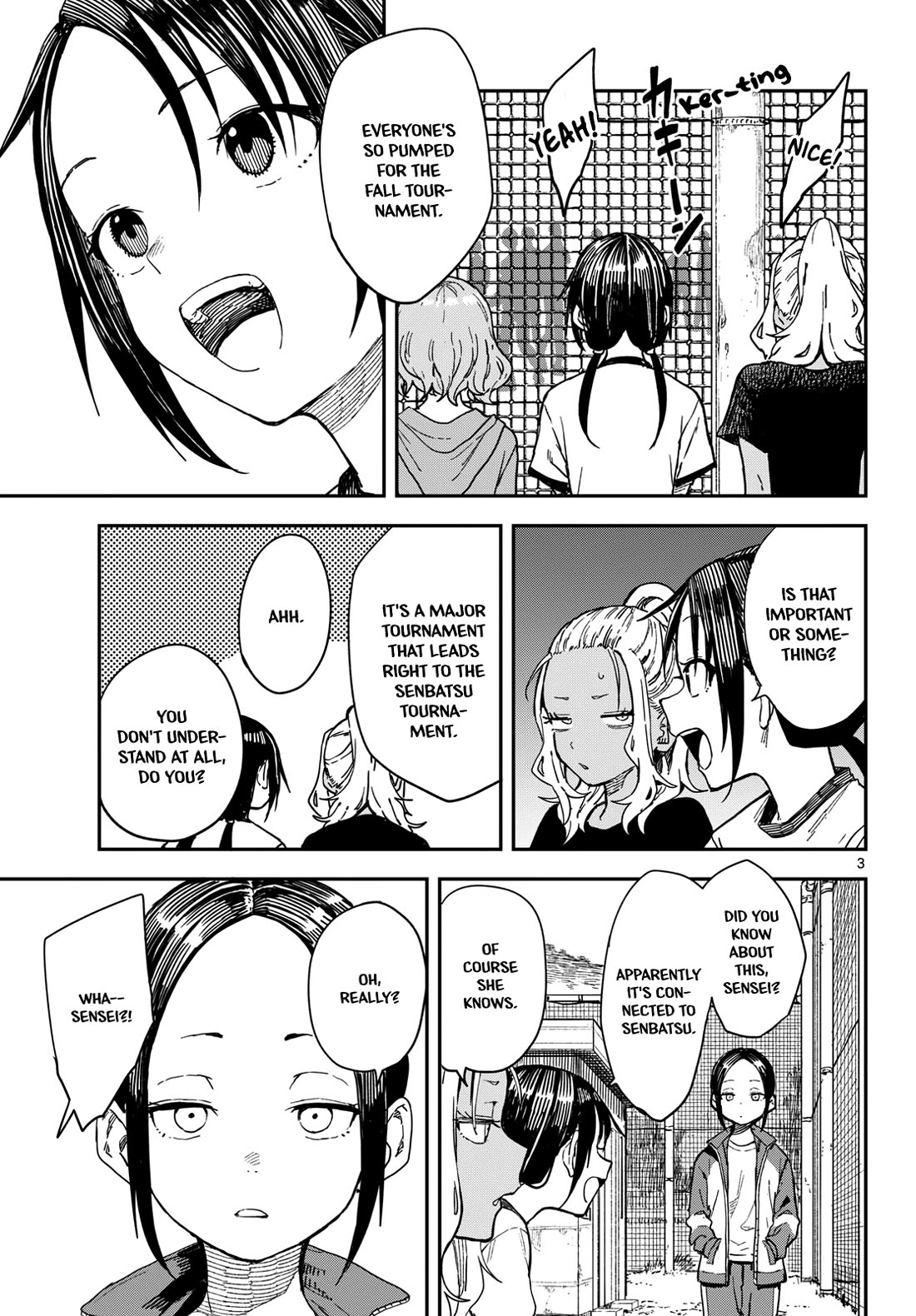 Mane Mane Nichi Nichi chapter 64 page 3