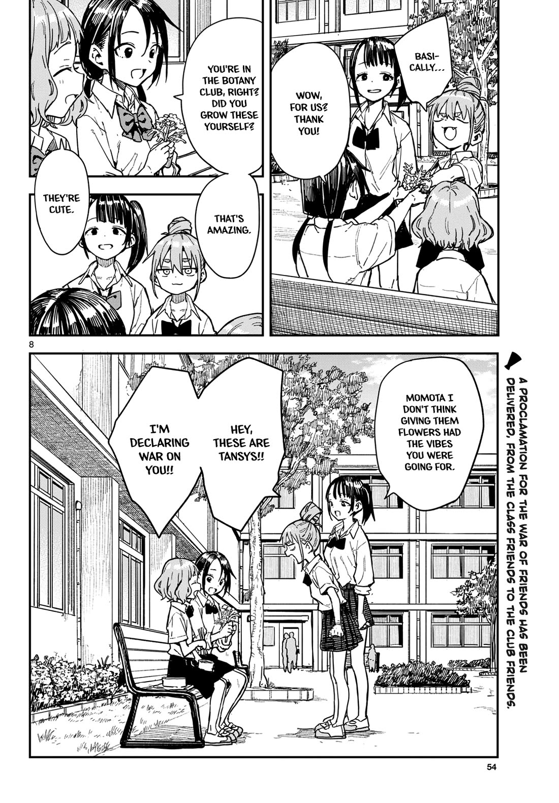 Mane Mane Nichi Nichi chapter 67 page 8