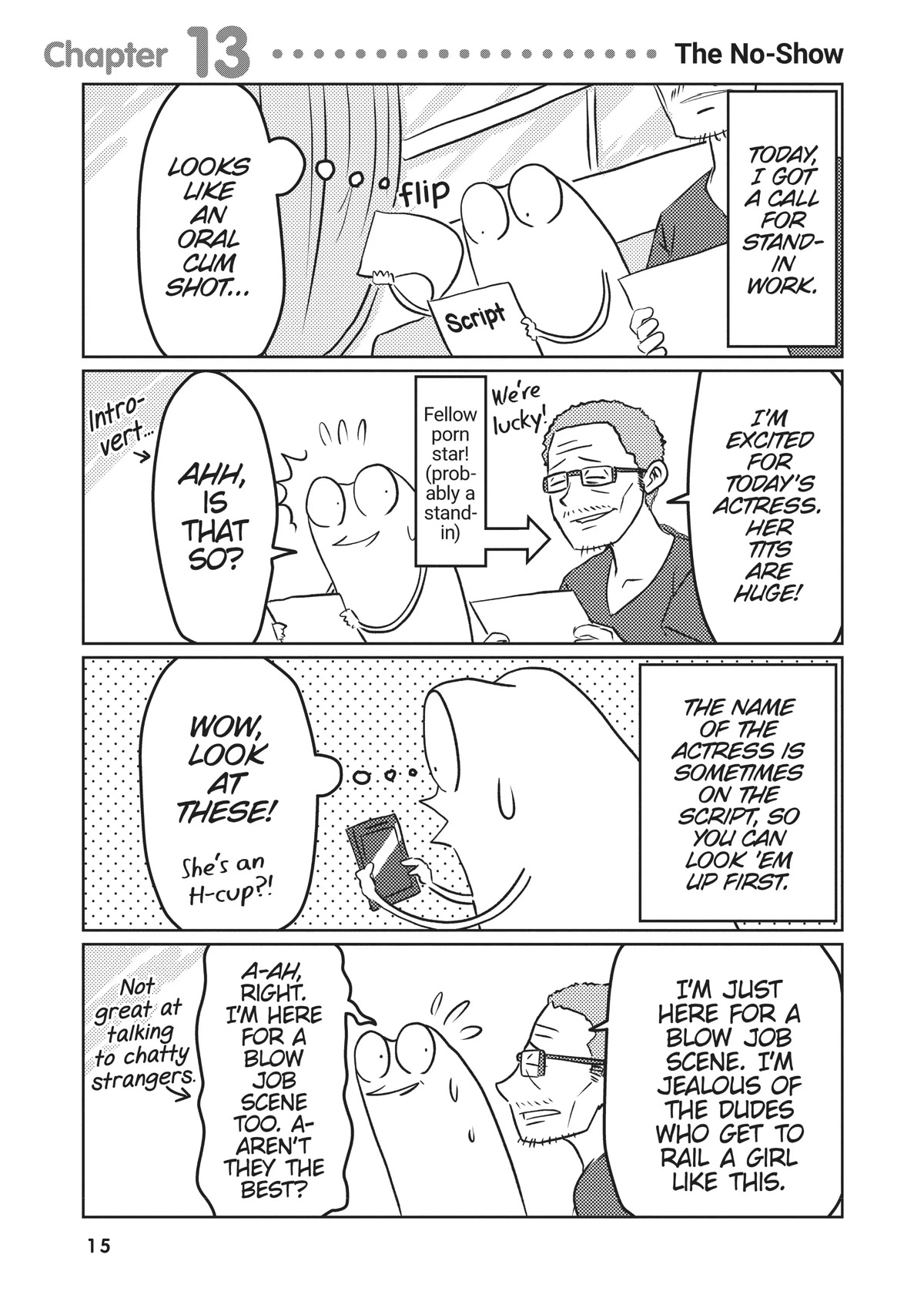 Manga Diary of a Male Porn Star chapter 13 page 1