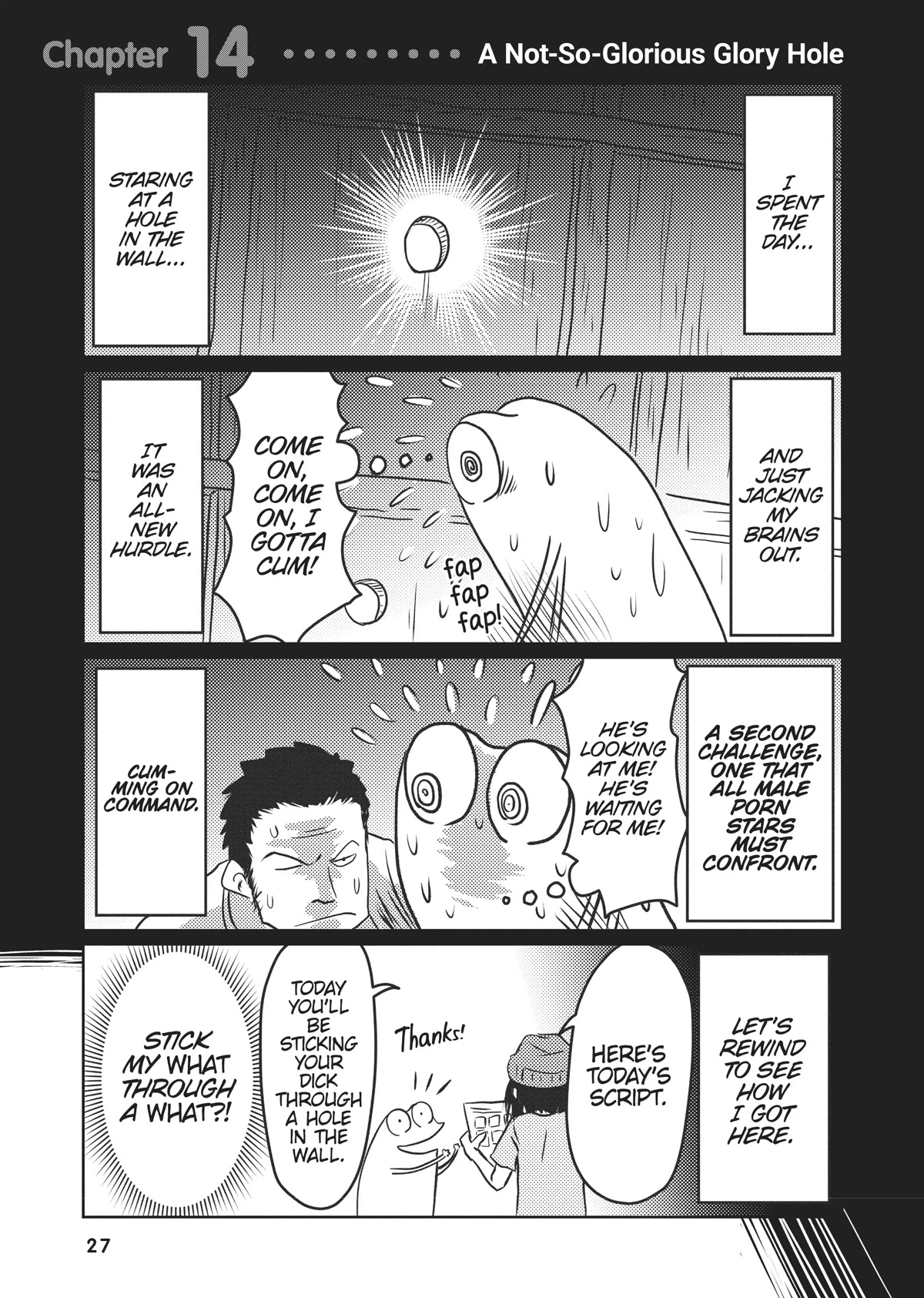 Manga Diary of a Male Porn Star chapter 14 page 1