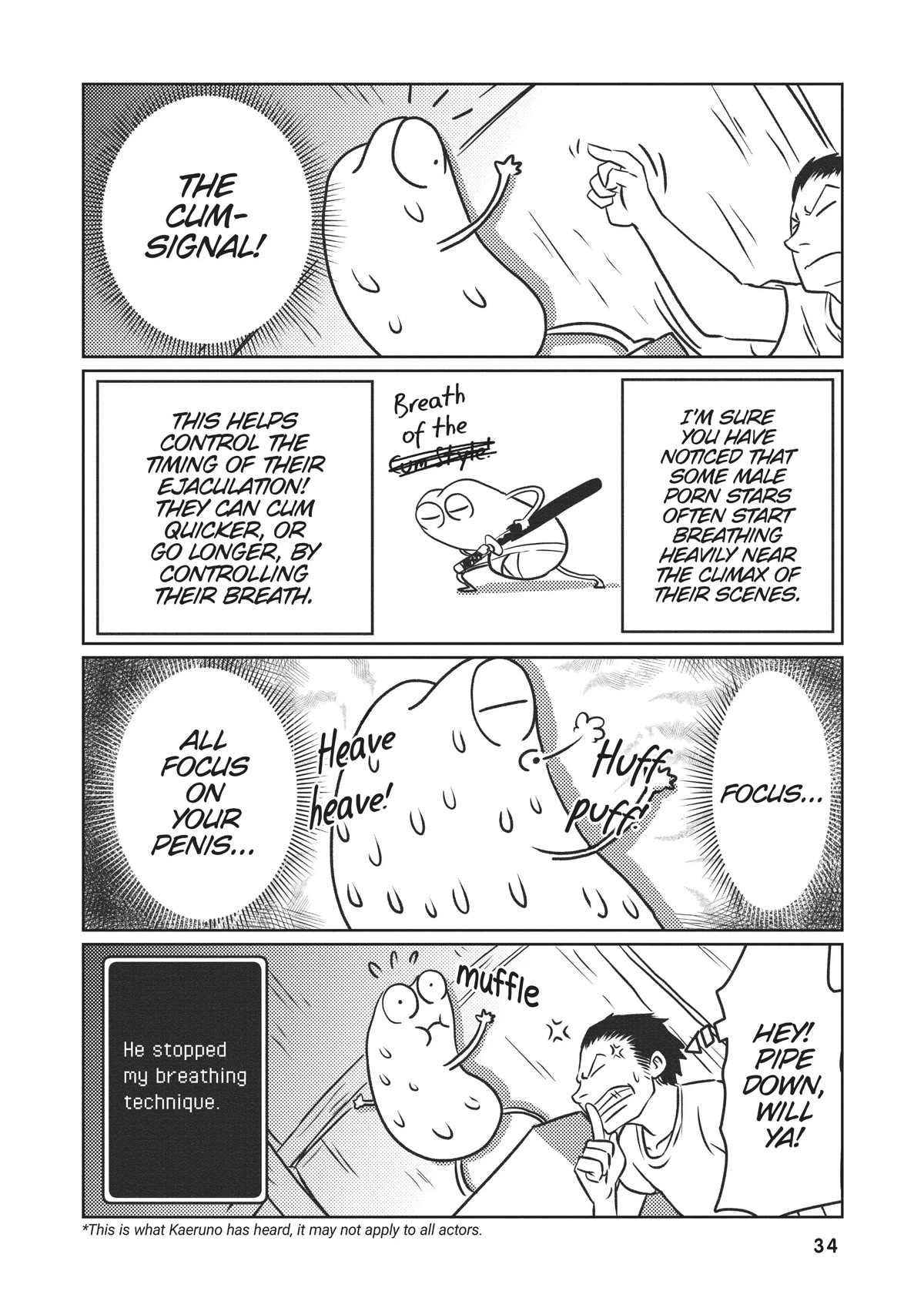 Manga Diary of a Male Porn Star chapter 14 page 8