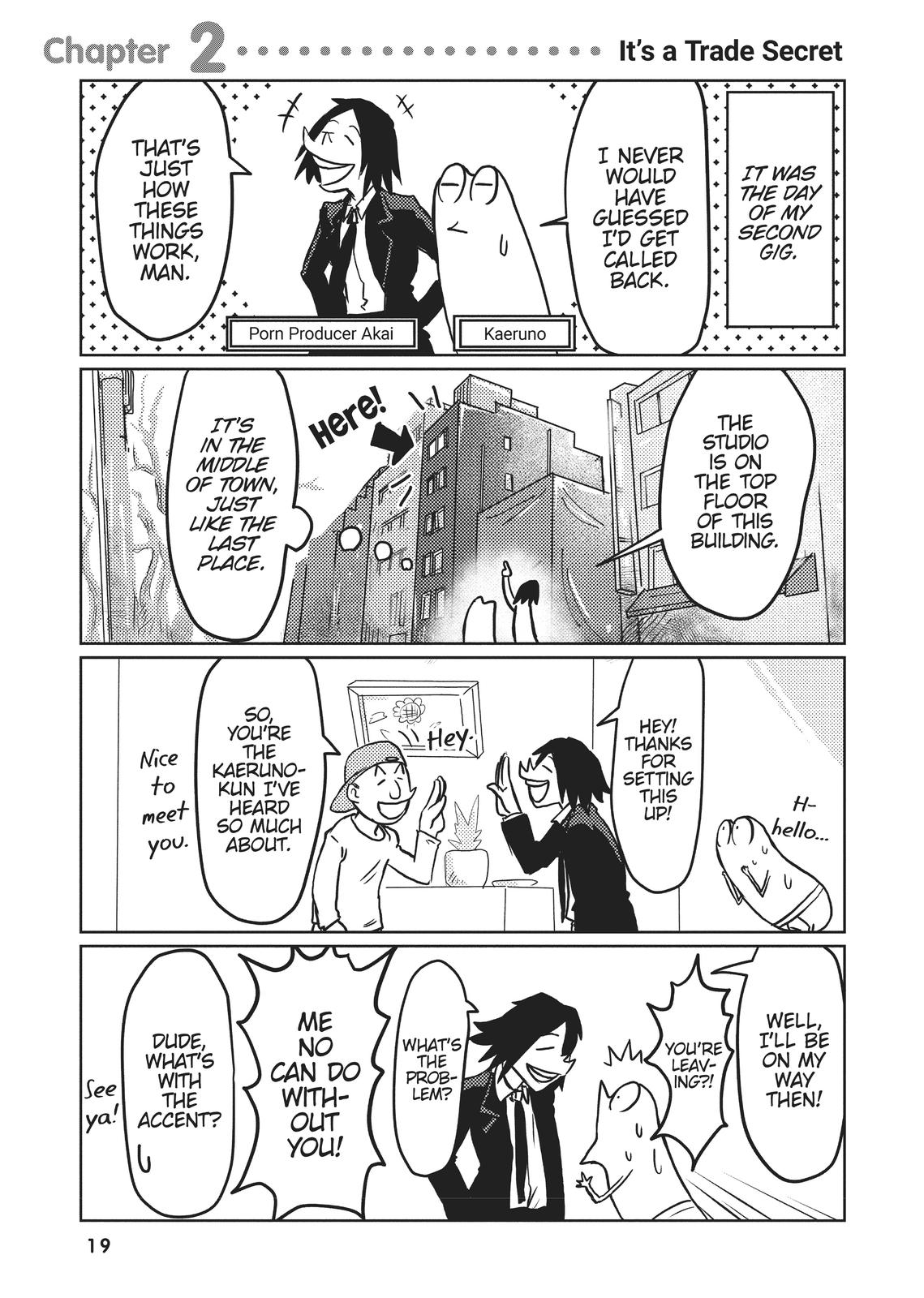 Manga Diary of a Male Porn Star chapter 2 page 1