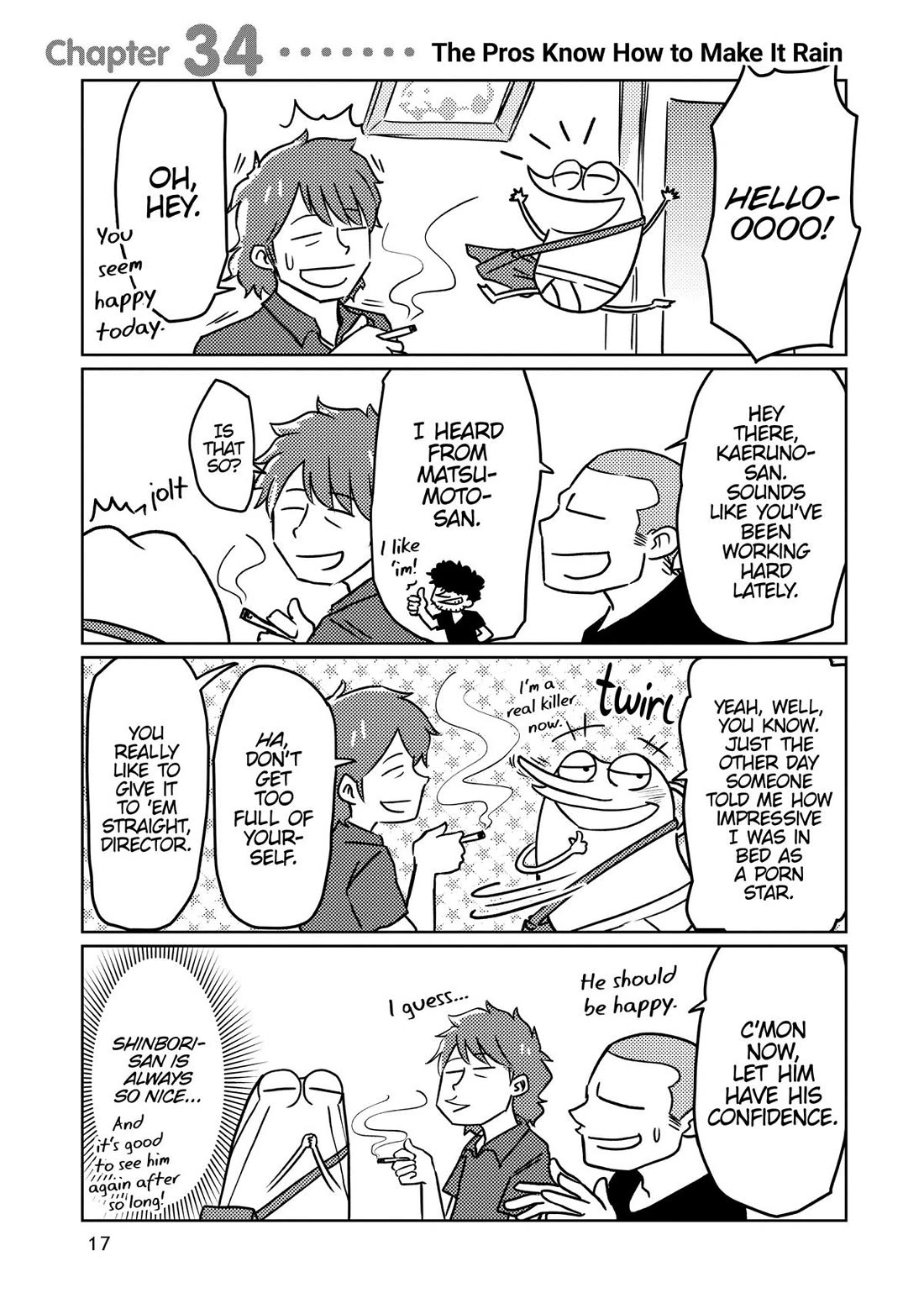 Manga Diary of a Male Porn Star chapter 34 page 1