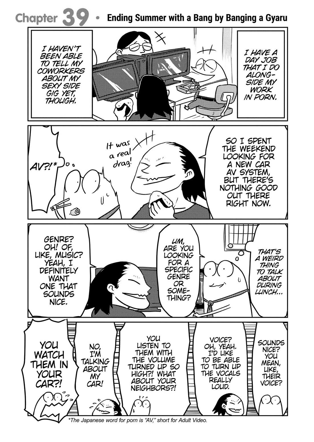 Manga Diary of a Male Porn Star chapter 39 page 1