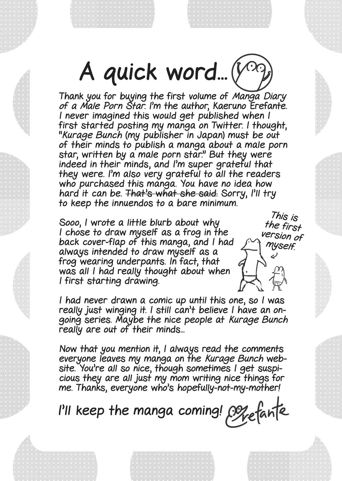 Manga Diary of a Male Porn Star chapter 5 page 14