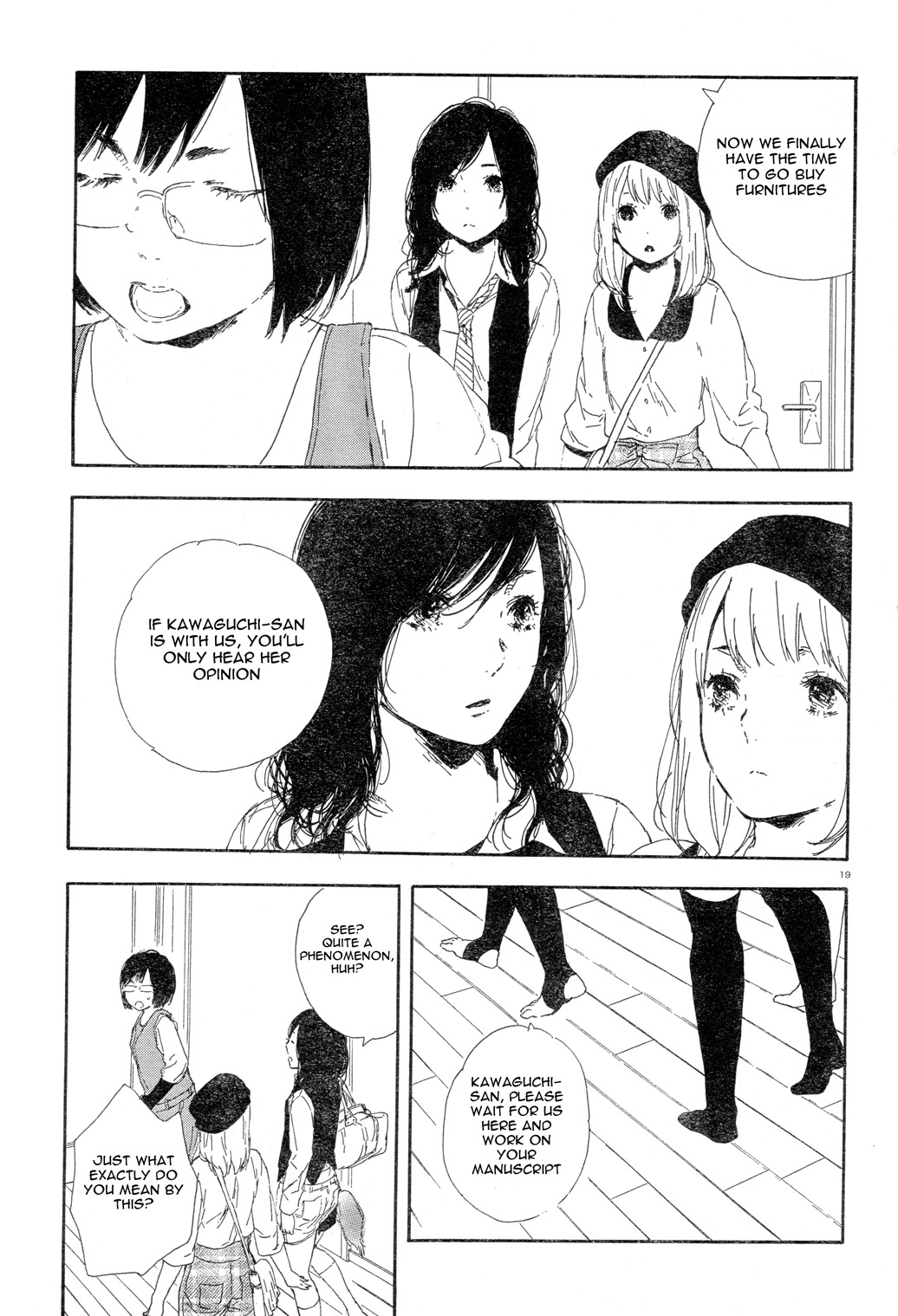Manga no Tsukurikata chapter 30 page 19
