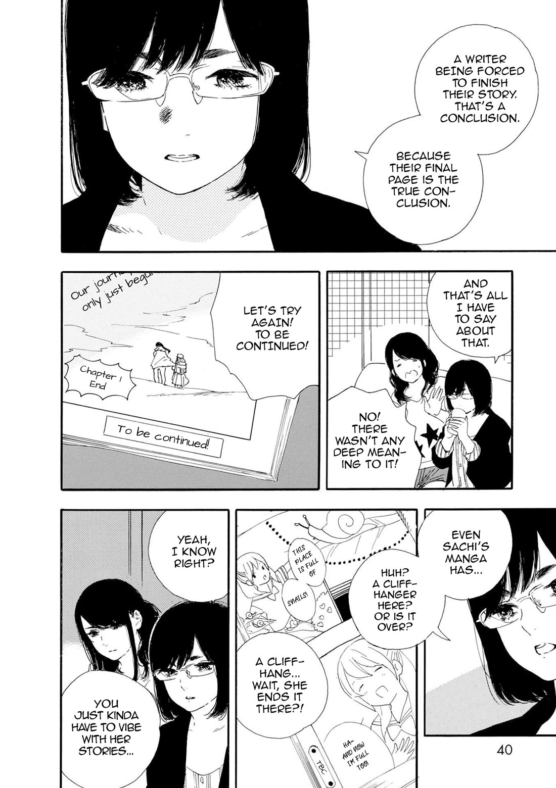 Manga no Tsukurikata chapter 49 page 8