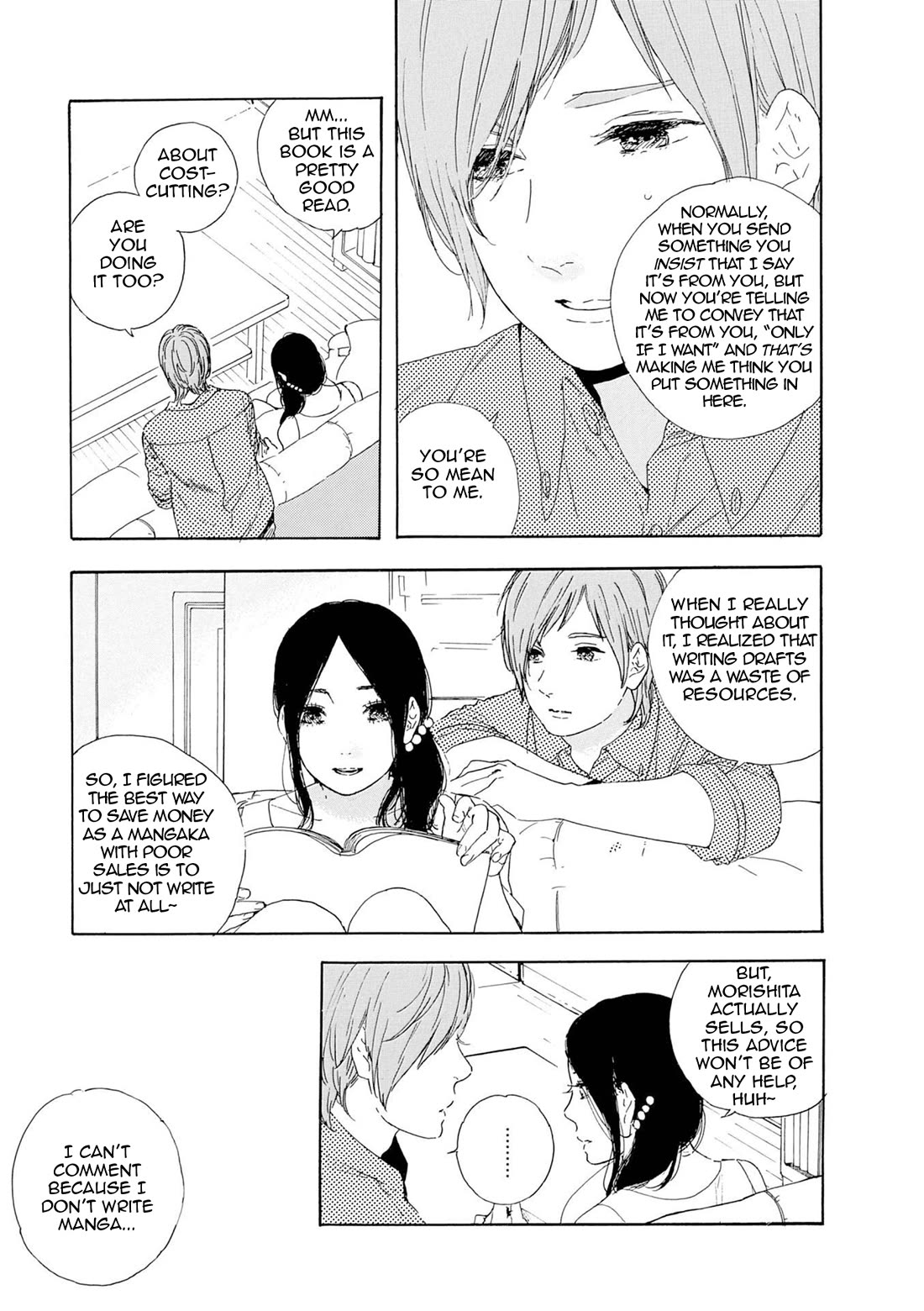 Manga no Tsukurikata chapter 57 page 10