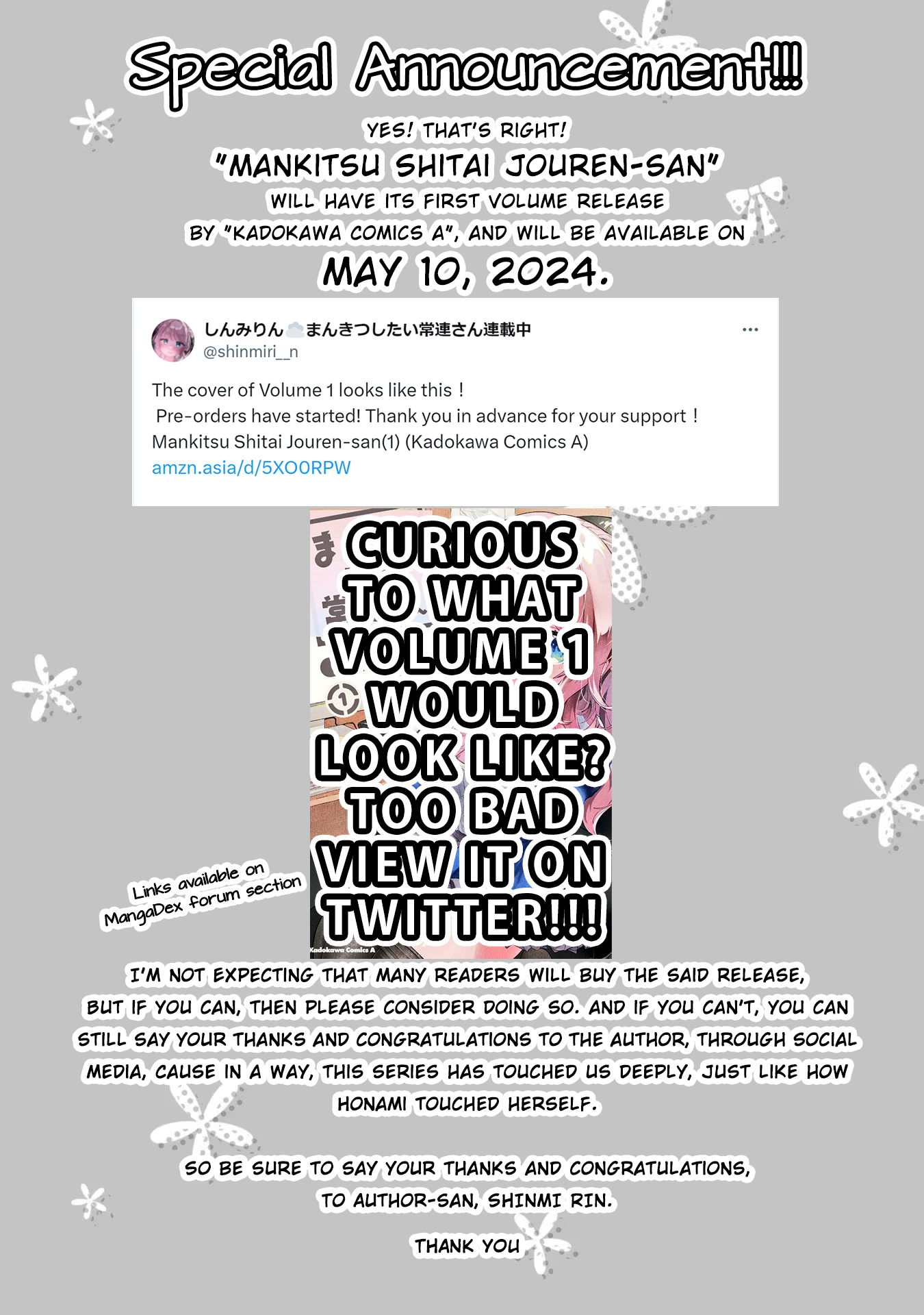 Mankitsu Shitai Jouren-san chapter 22.1 page 7