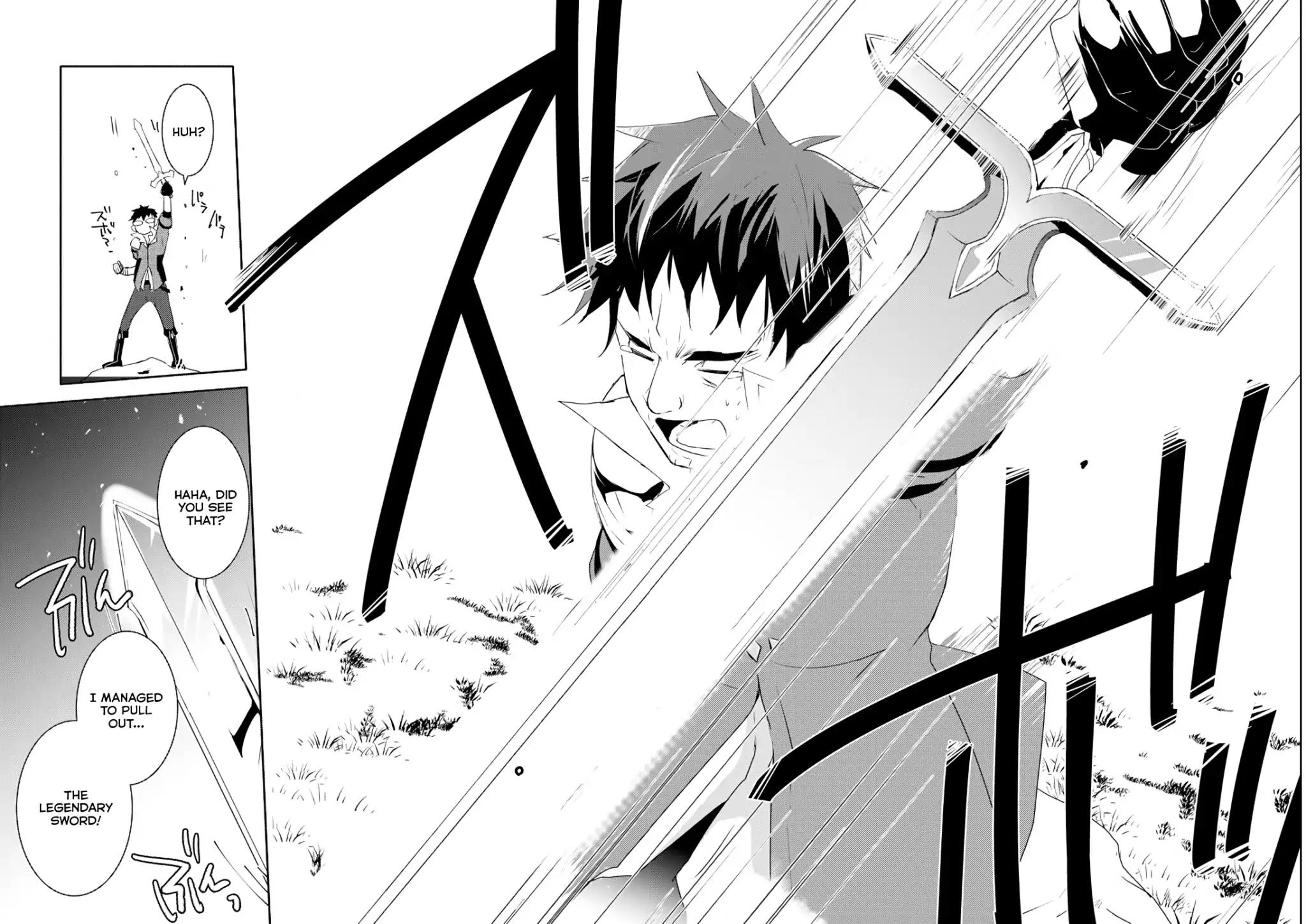 Mannen D-rank No Chuunen Boukensha, Yotta Ikioi De Densetsu No Ken Wo Hikkonuku chapter 1 page 14