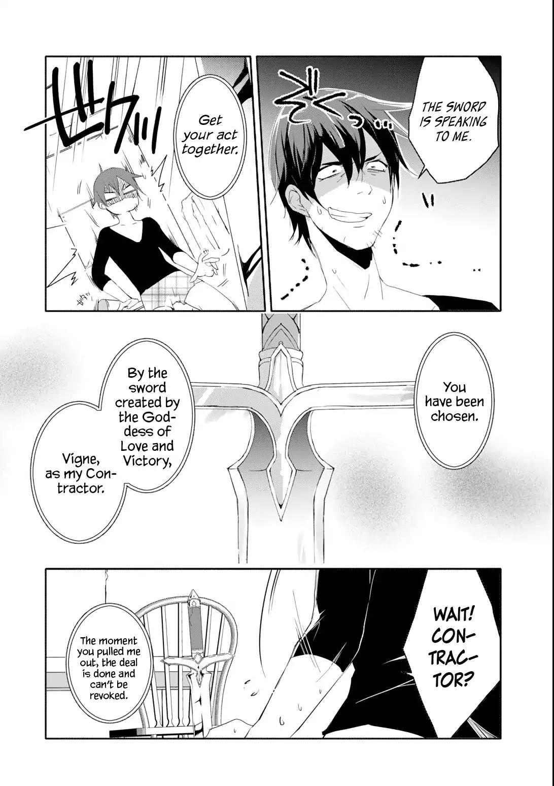 Mannen D-rank No Chuunen Boukensha, Yotta Ikioi De Densetsu No Ken Wo Hikkonuku chapter 1 page 19