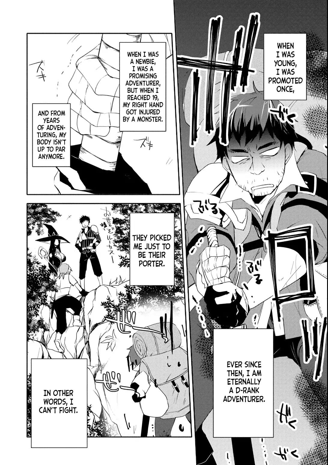 Mannen D-rank No Chuunen Boukensha, Yotta Ikioi De Densetsu No Ken Wo Hikkonuku chapter 1 page 8