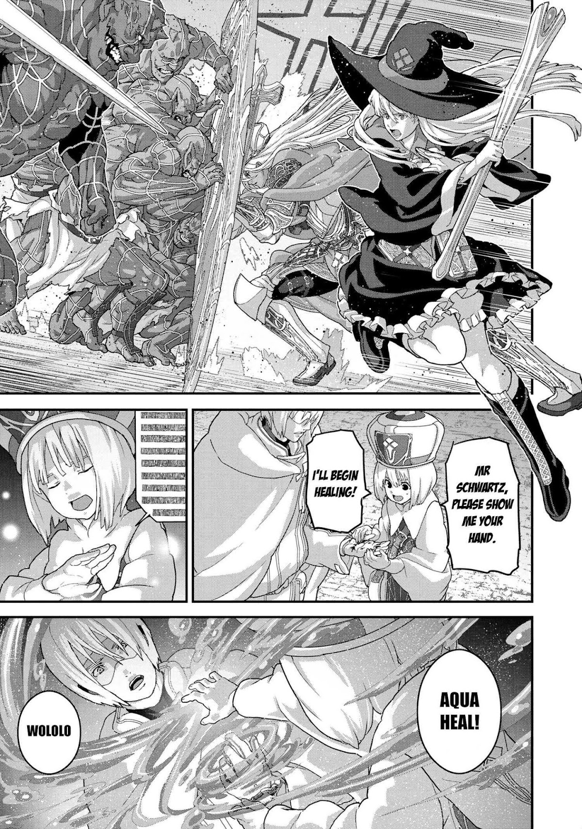 Manuke na FPS Player ga Isekai e Ochita Baai chapter 19.2 page 13