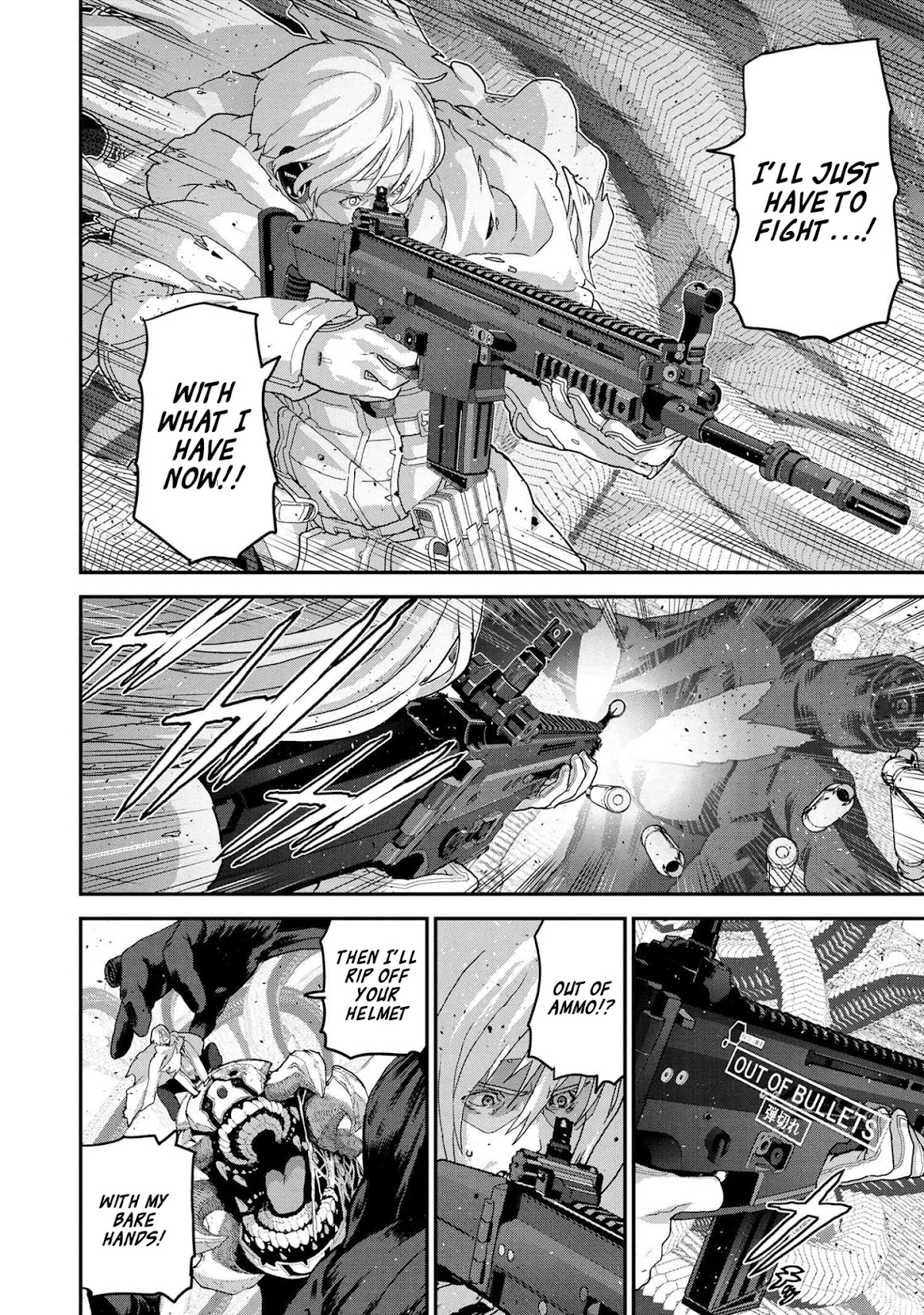 Manuke na FPS Player ga Isekai e Ochita Baai chapter 21.1 page 58