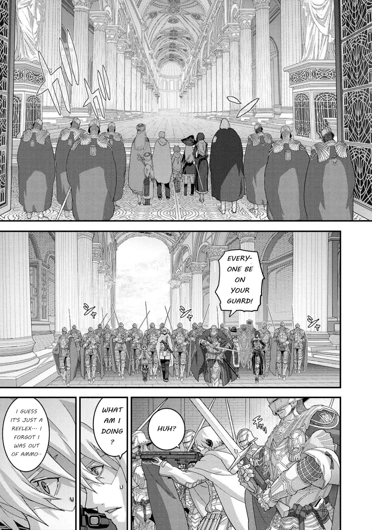 Manuke na FPS Player ga Isekai e Ochita Baai chapter 22.1 page 13