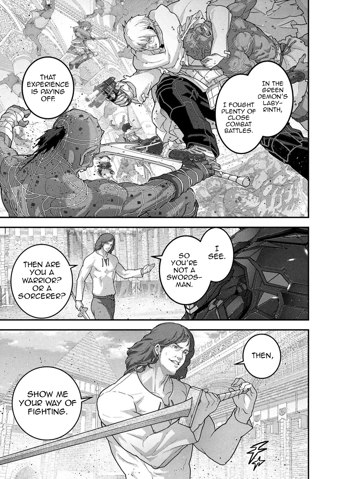 Manuke na FPS Player ga Isekai e Ochita Baai chapter 26 page 16