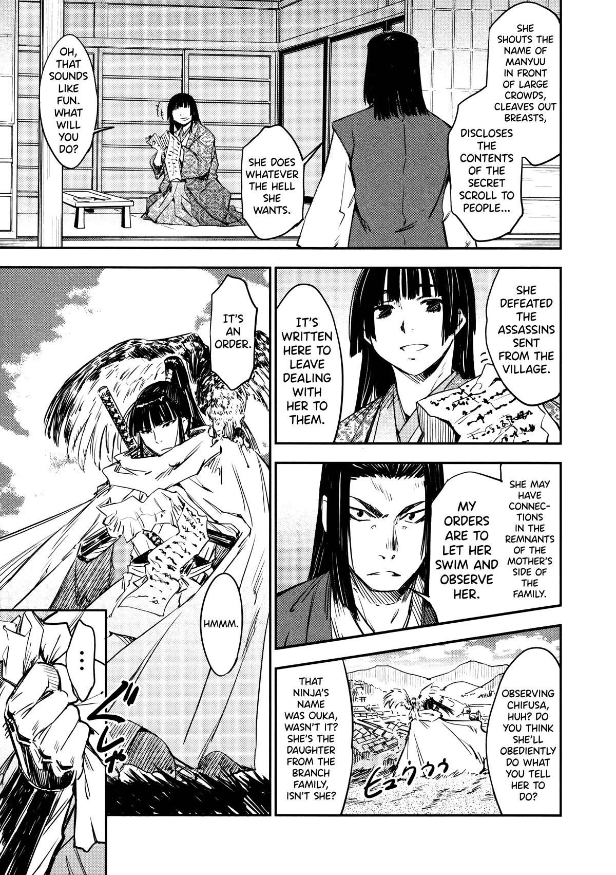 Manyuu Hikenchou chapter 11 page 8