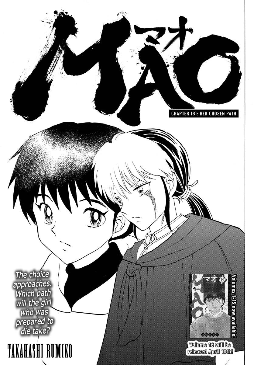 MAO chapter 181 page 1