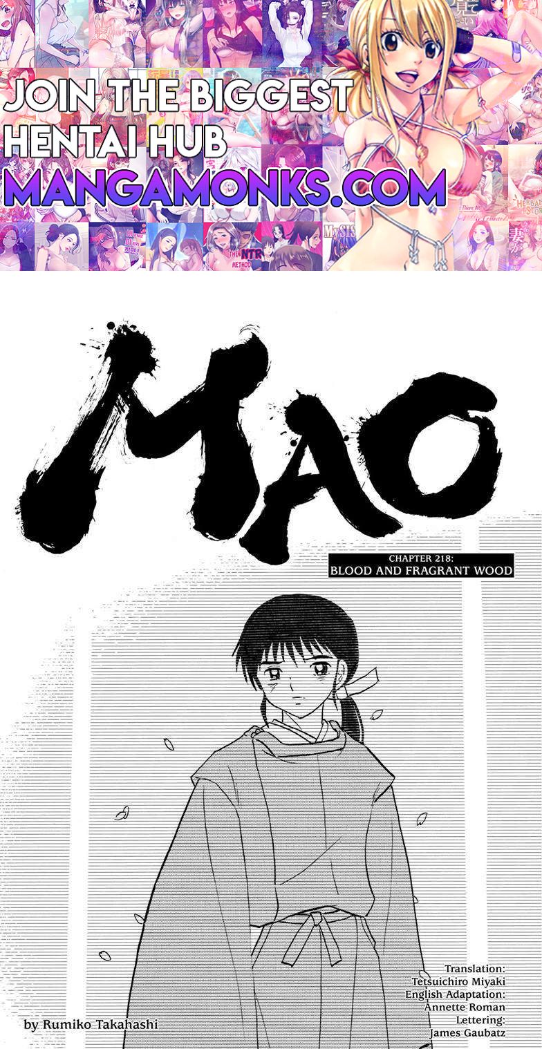 MAO chapter 218 page 1