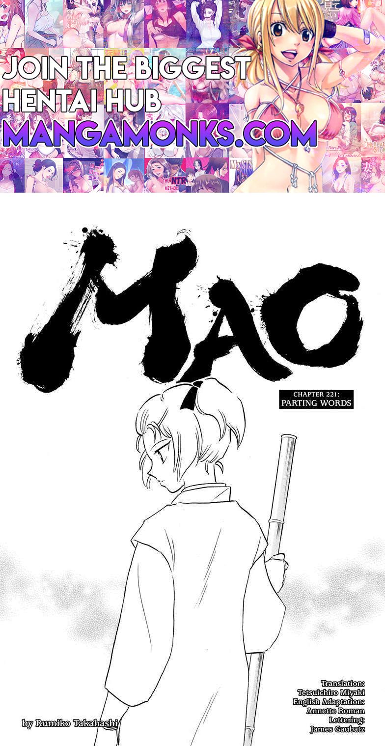 MAO chapter 221 page 1