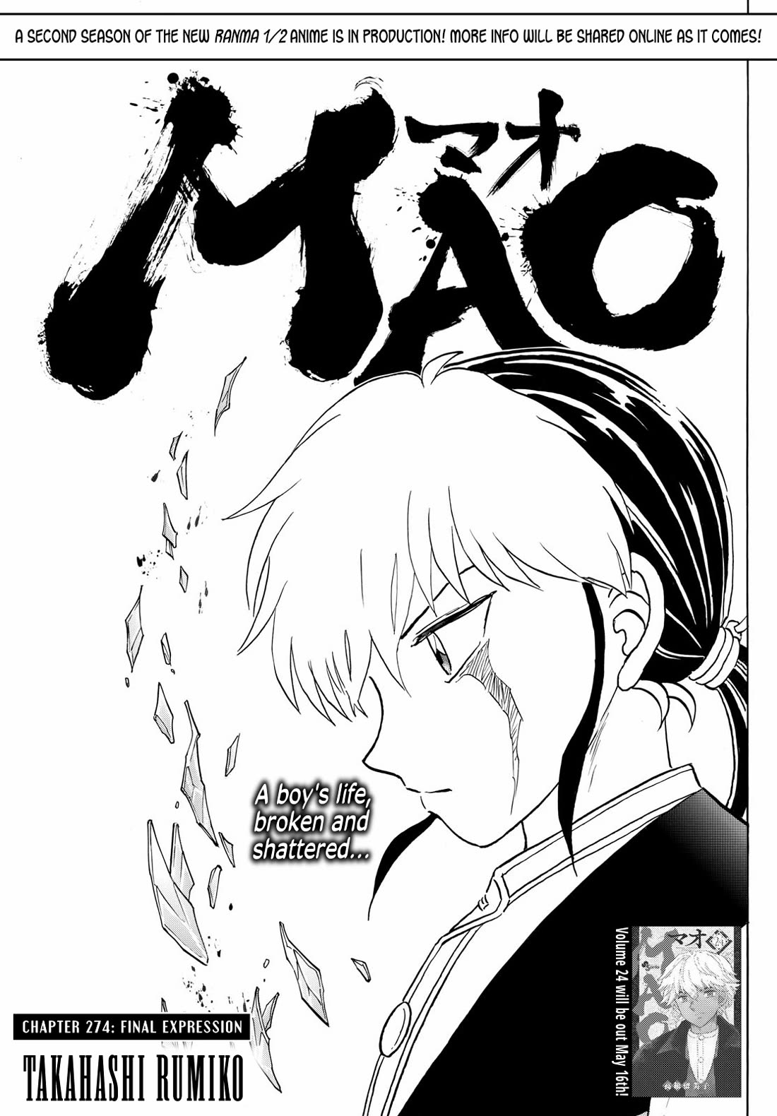 MAO chapter 274 page 1