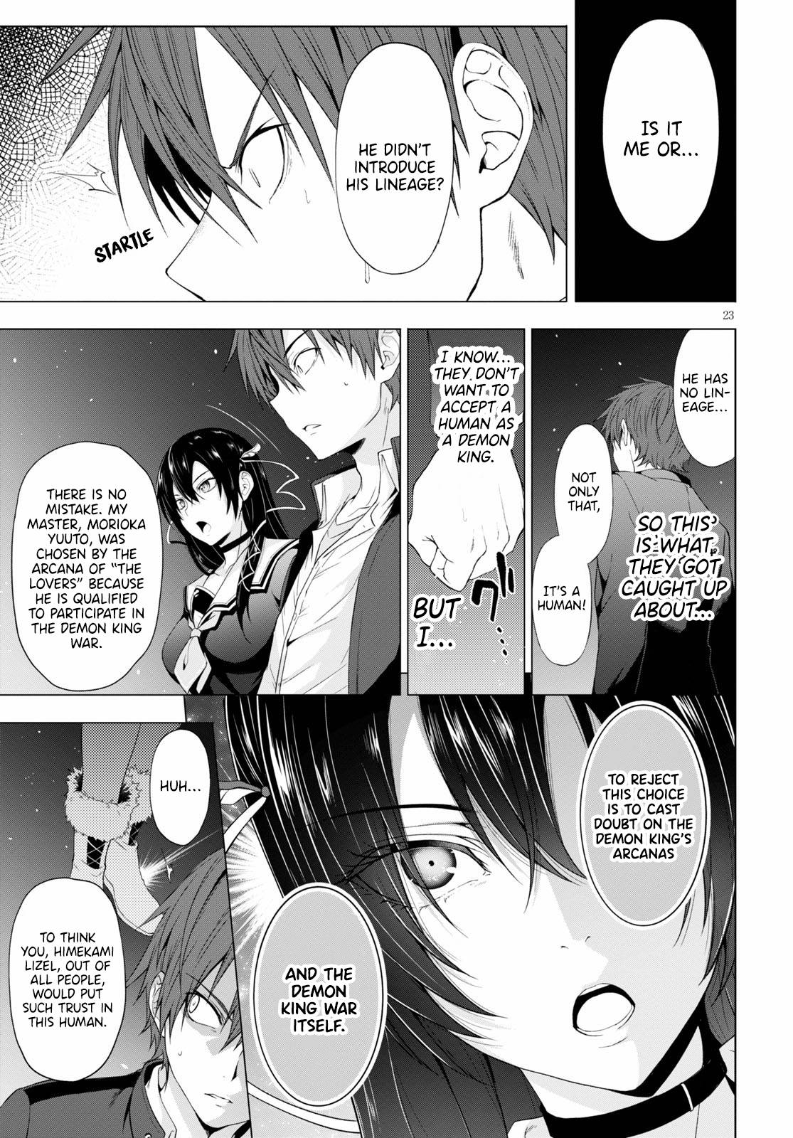 Maou Gakuen no Hangyakusha chapter 11 page 23