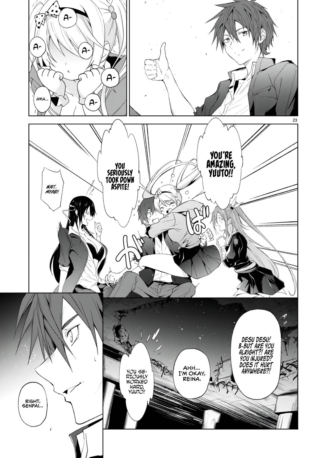 Maou Gakuen no Hangyakusha chapter 23 page 21