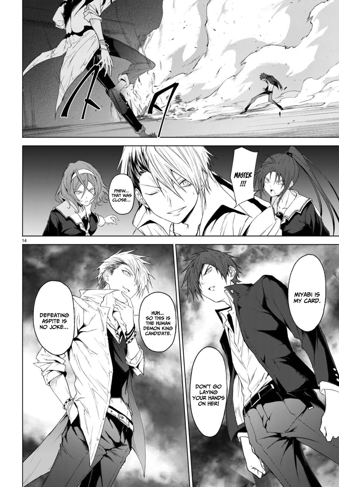 Maou Gakuen no Hangyakusha chapter 28 page 14
