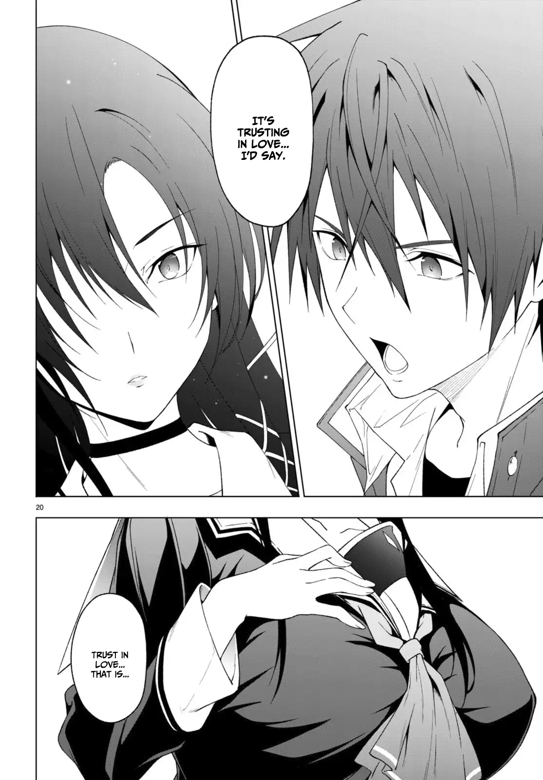 Maou Gakuen no Hangyakusha chapter 32 page 21