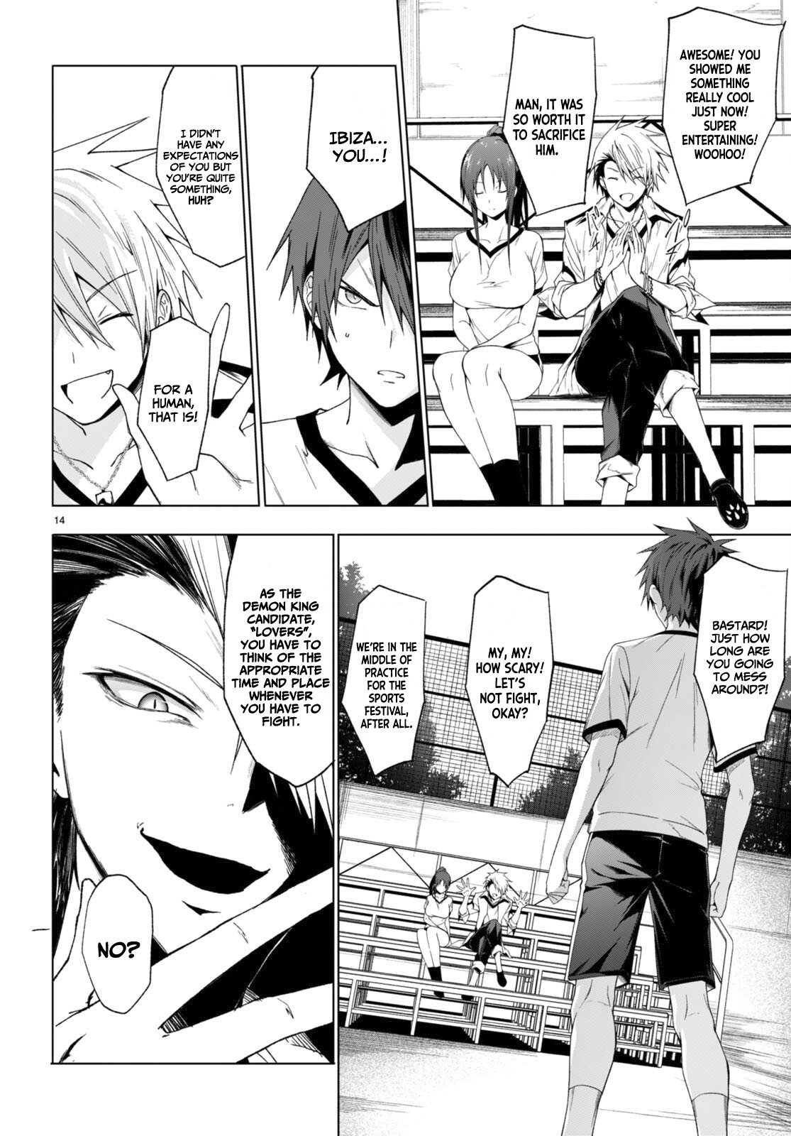 Maou Gakuen no Hangyakusha chapter 36 page 13