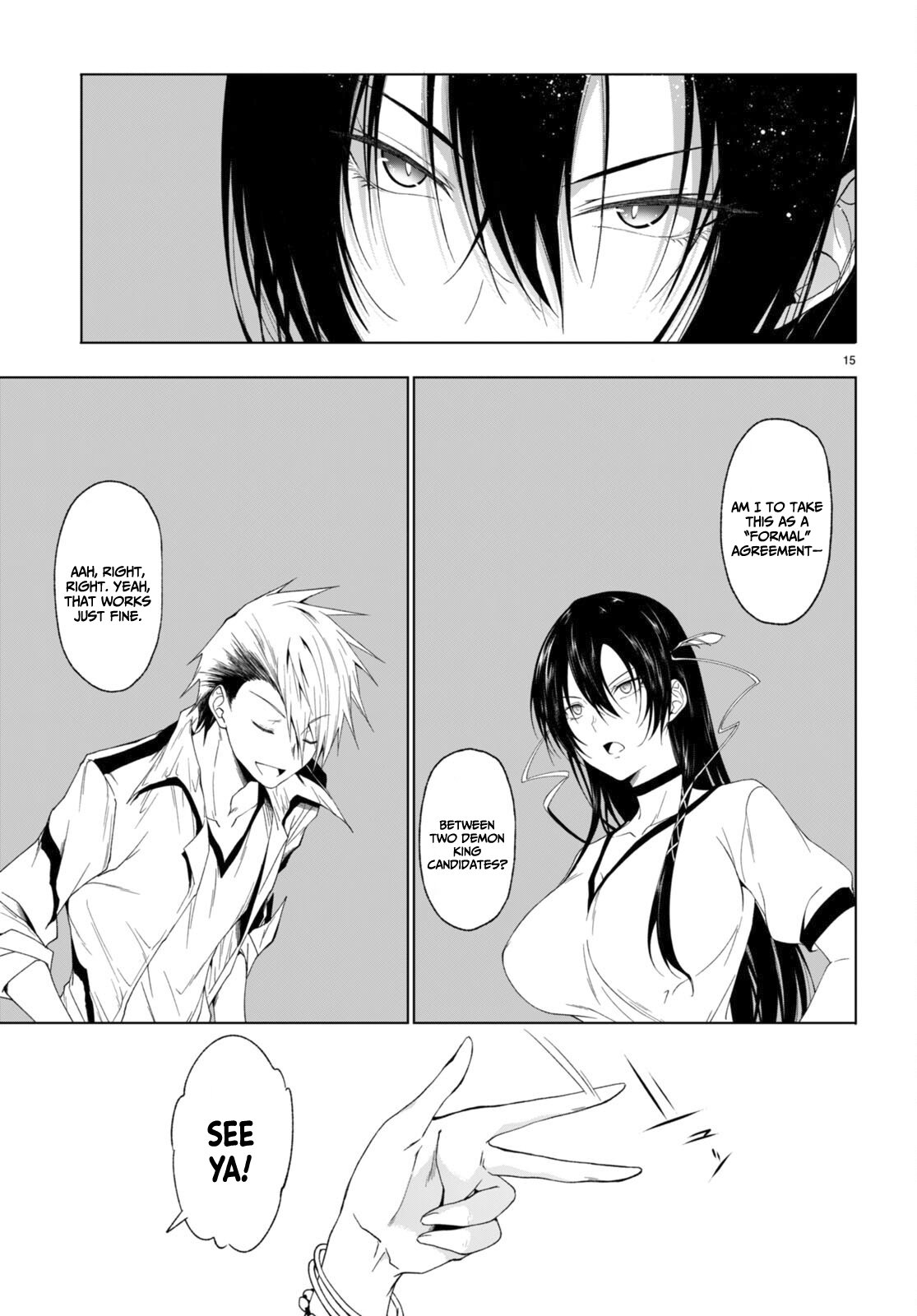 Maou Gakuen no Hangyakusha chapter 36 page 14