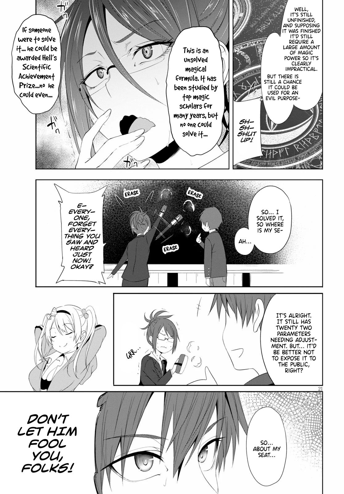 Maou Gakuen no Hangyakusha chapter 4 page 22