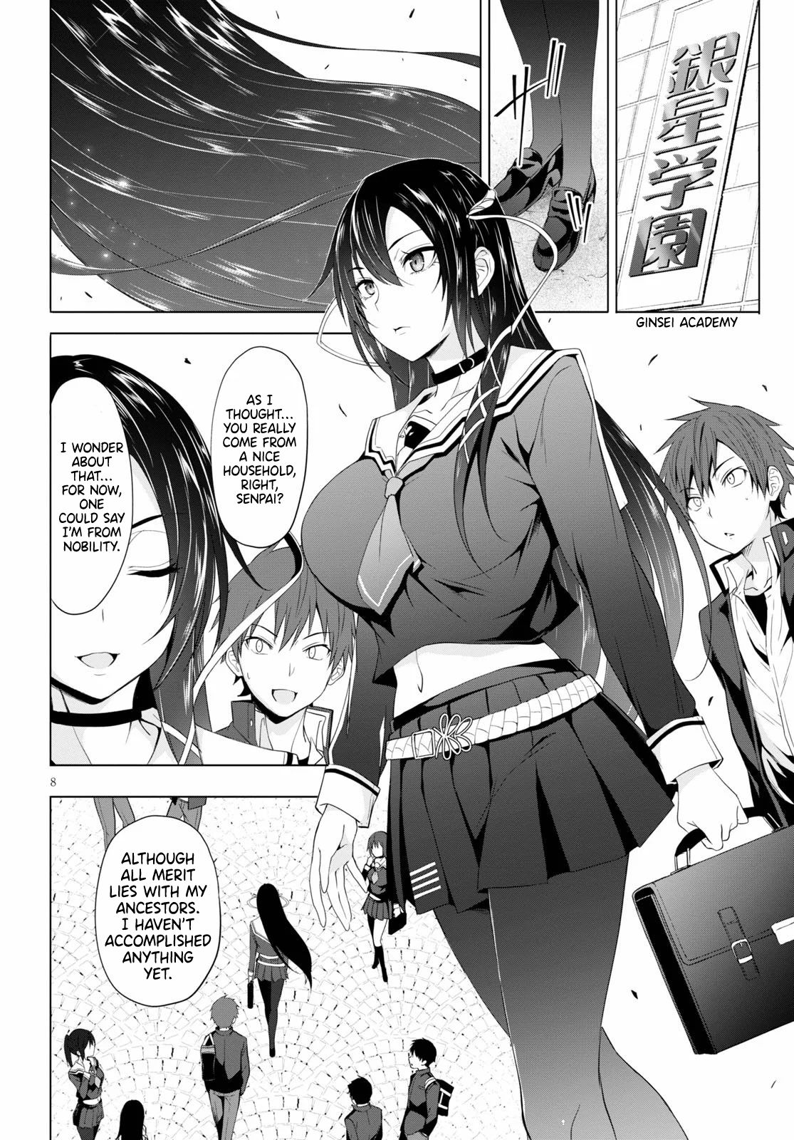 Maou Gakuen no Hangyakusha chapter 4 page 9