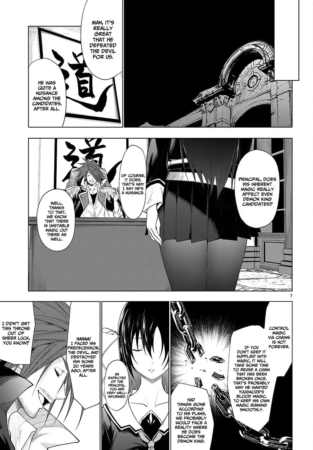 Maou Gakuen no Hangyakusha chapter 47 page 8